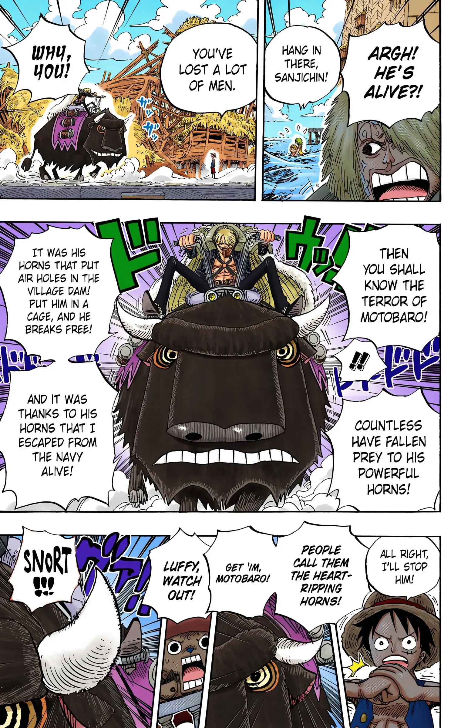 One Piece Colored, chapter 495, page 15