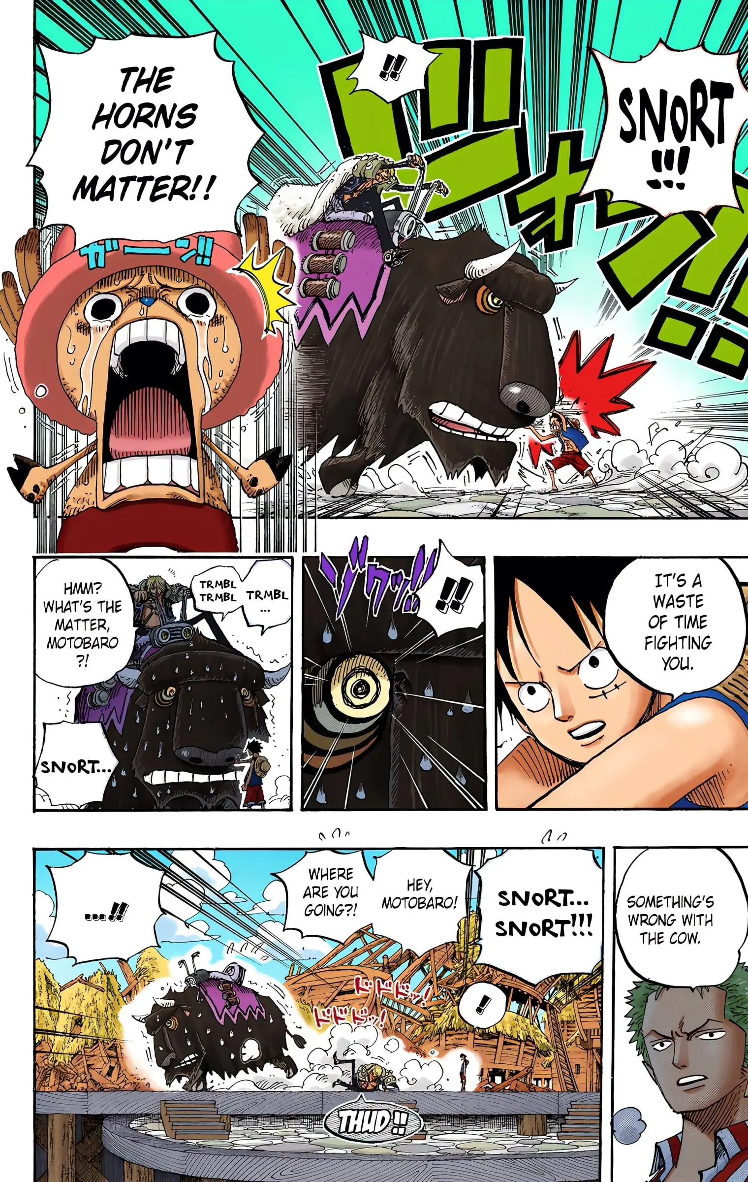 One Piece Colored, chapter 495, page 16
