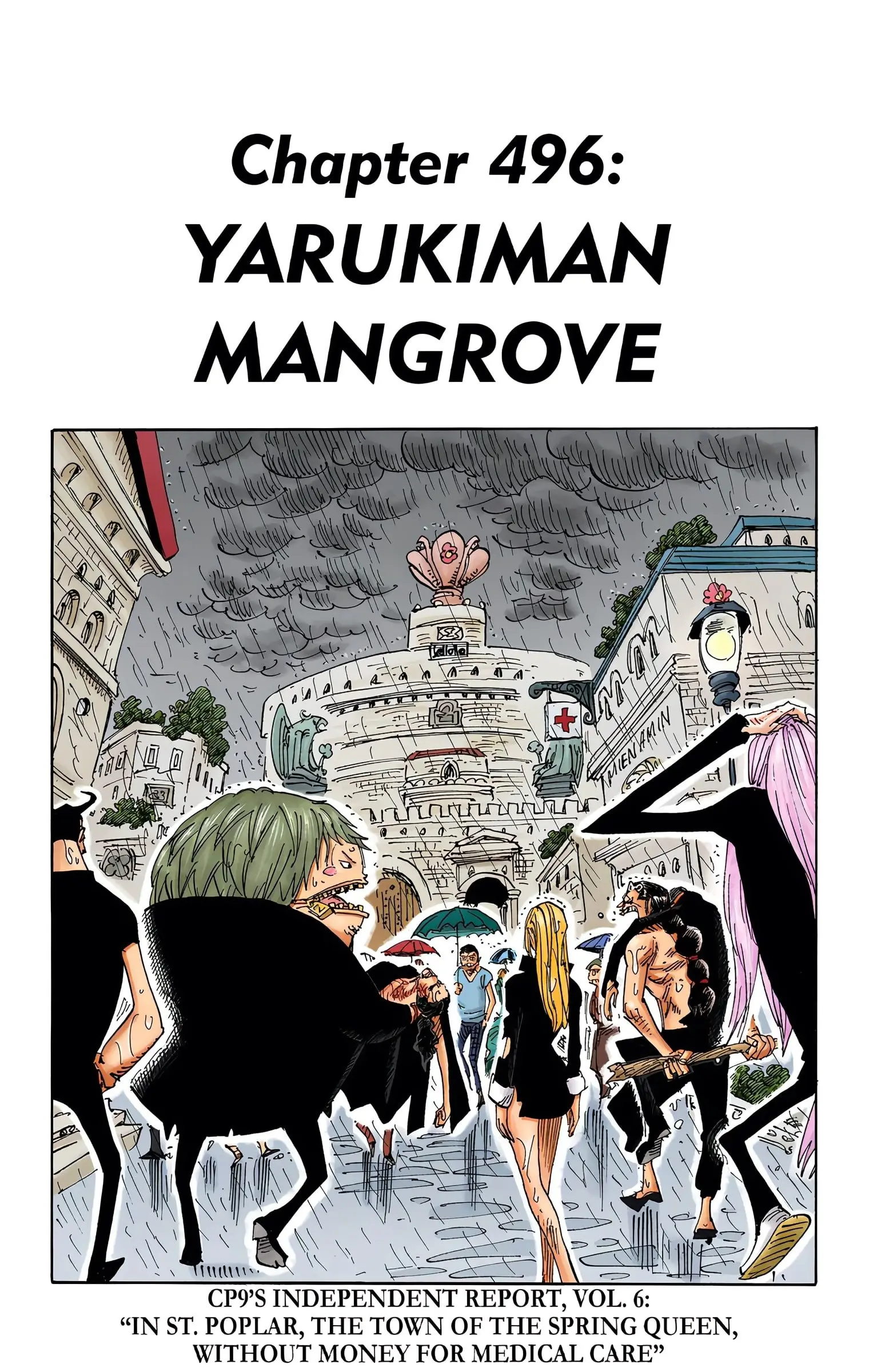 One Piece Colored, chapter 496, page 1