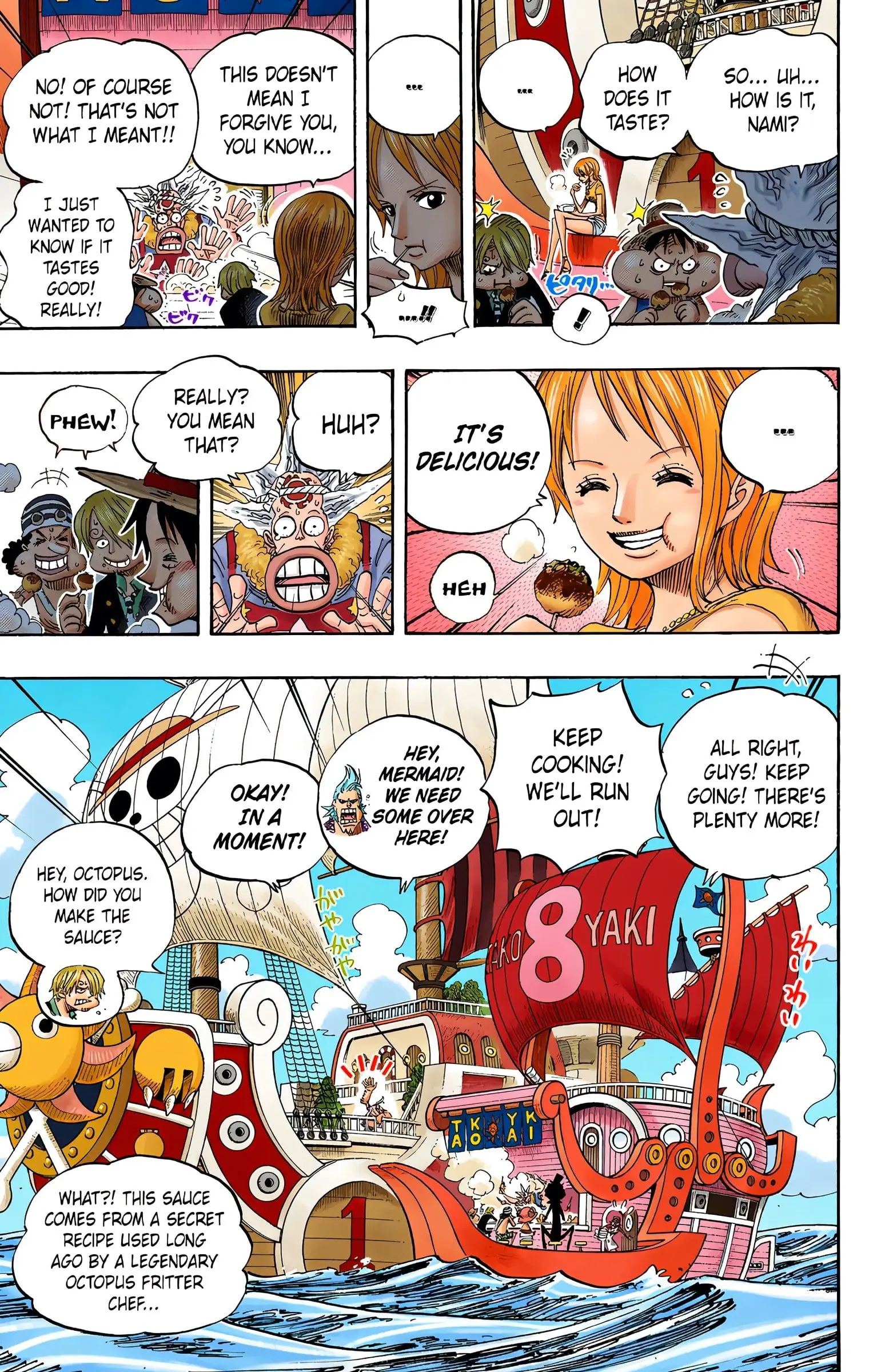 One Piece Colored, chapter 496, page 3