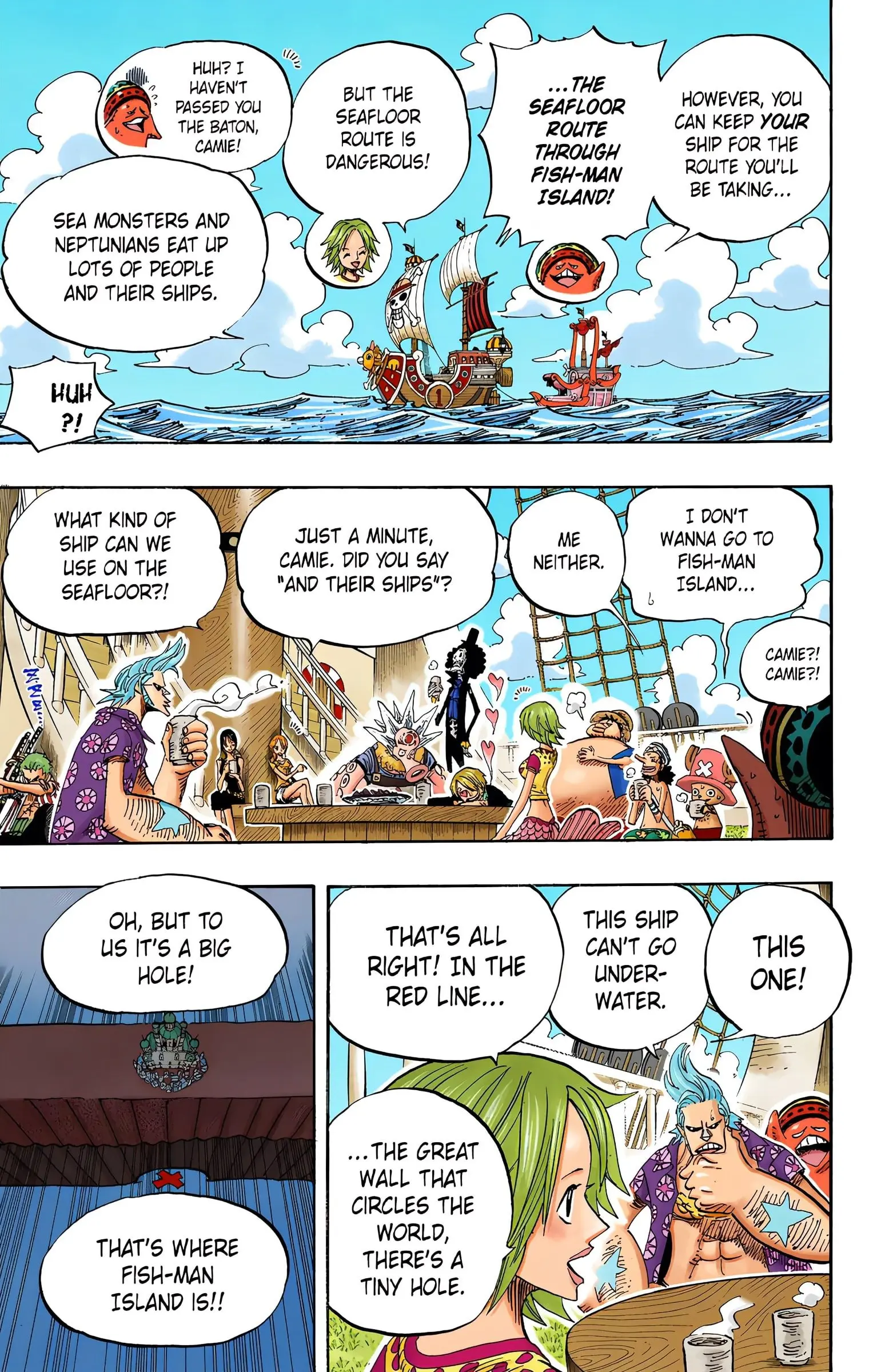 One Piece Colored, chapter 496, page 11
