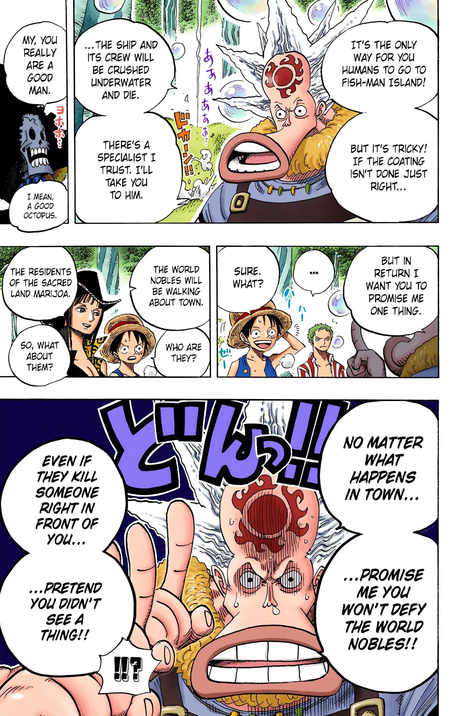 One Piece Colored, chapter 496, page 18
