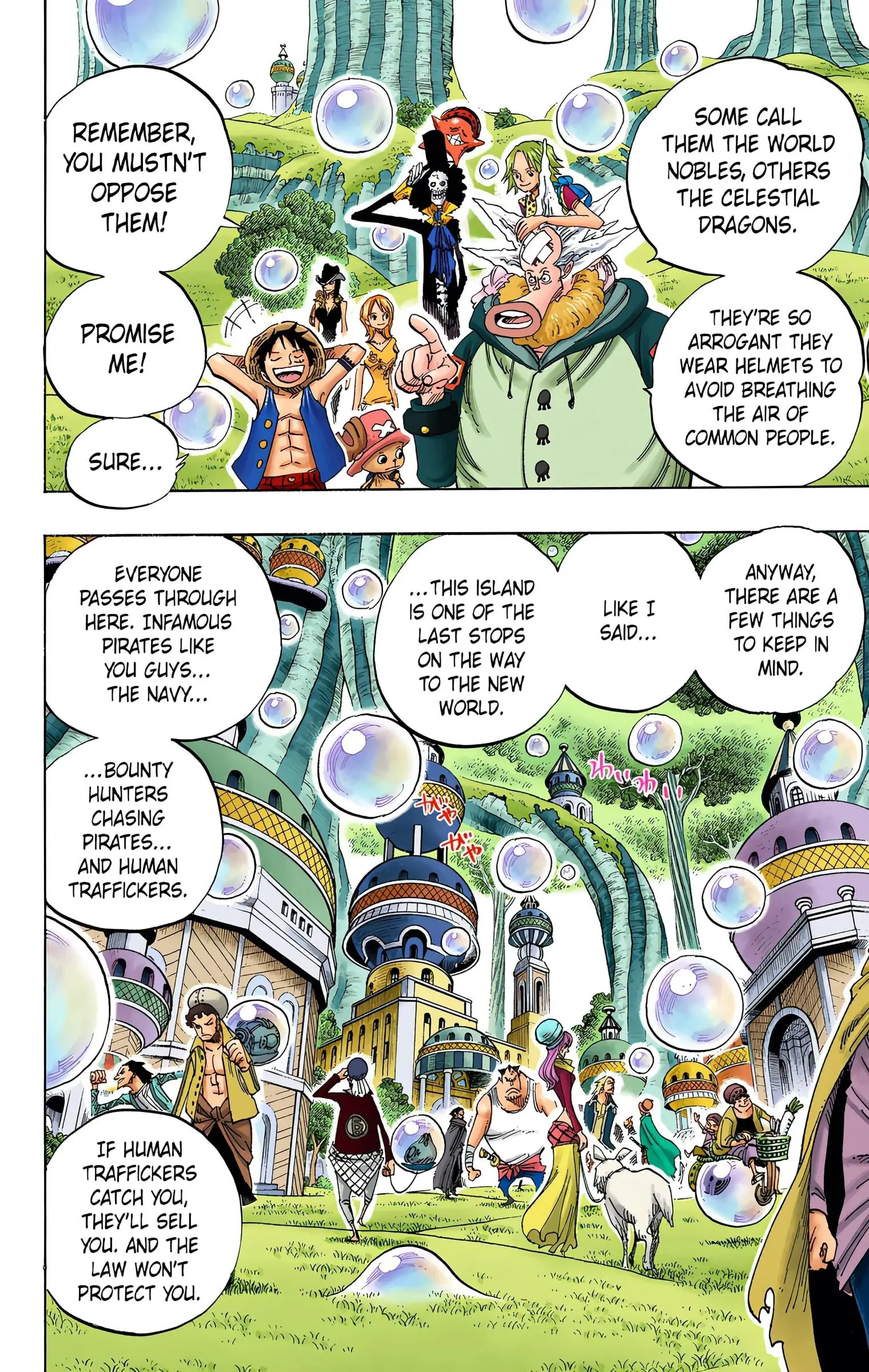 One Piece Colored, chapter 497, page 4