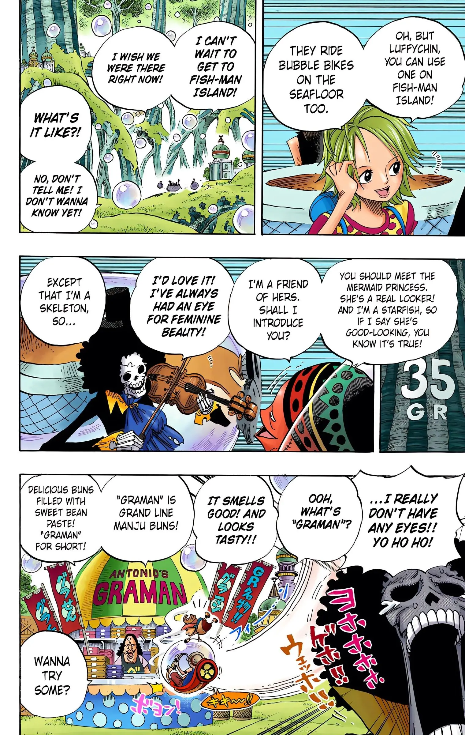 One Piece Colored, chapter 497, page 10