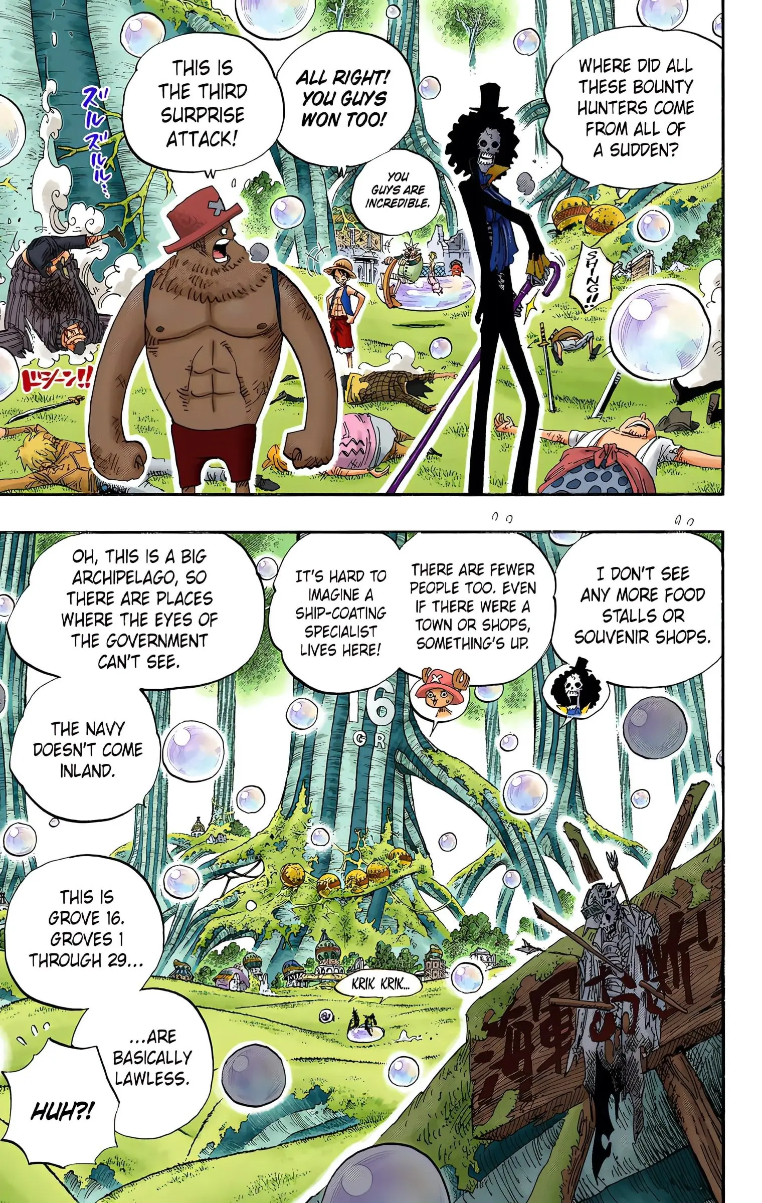One Piece Colored, chapter 498, page 3