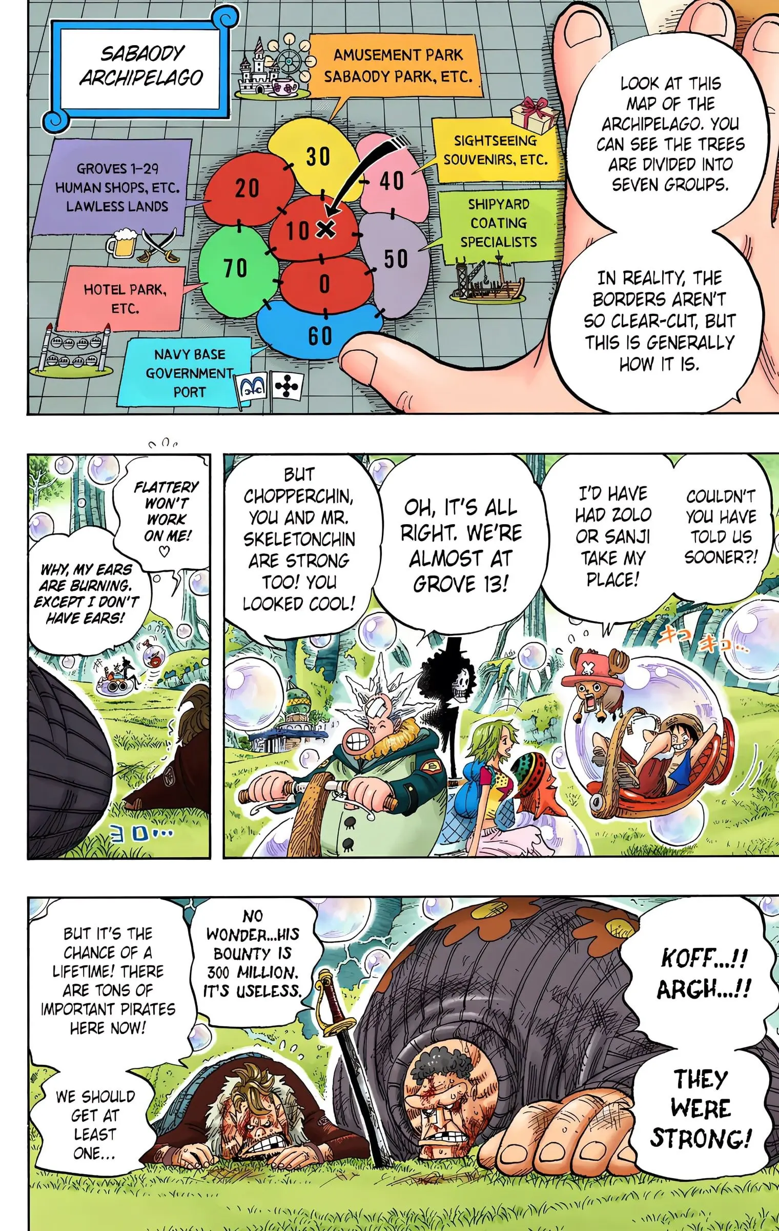One Piece Colored, chapter 498, page 4