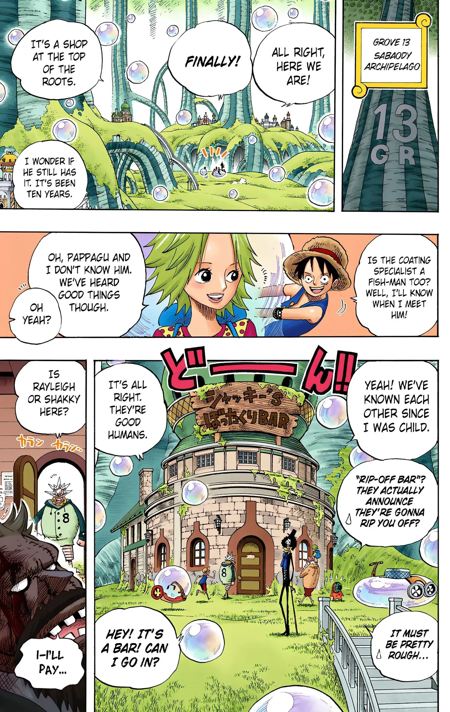 One Piece Colored, chapter 498, page 5