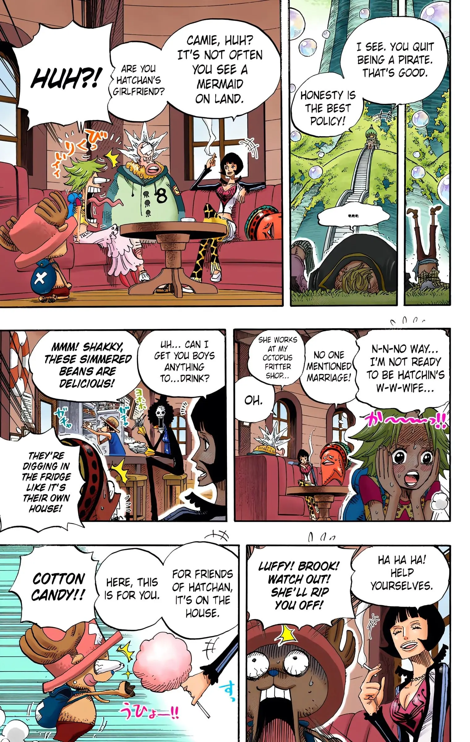 One Piece Colored, chapter 498, page 7