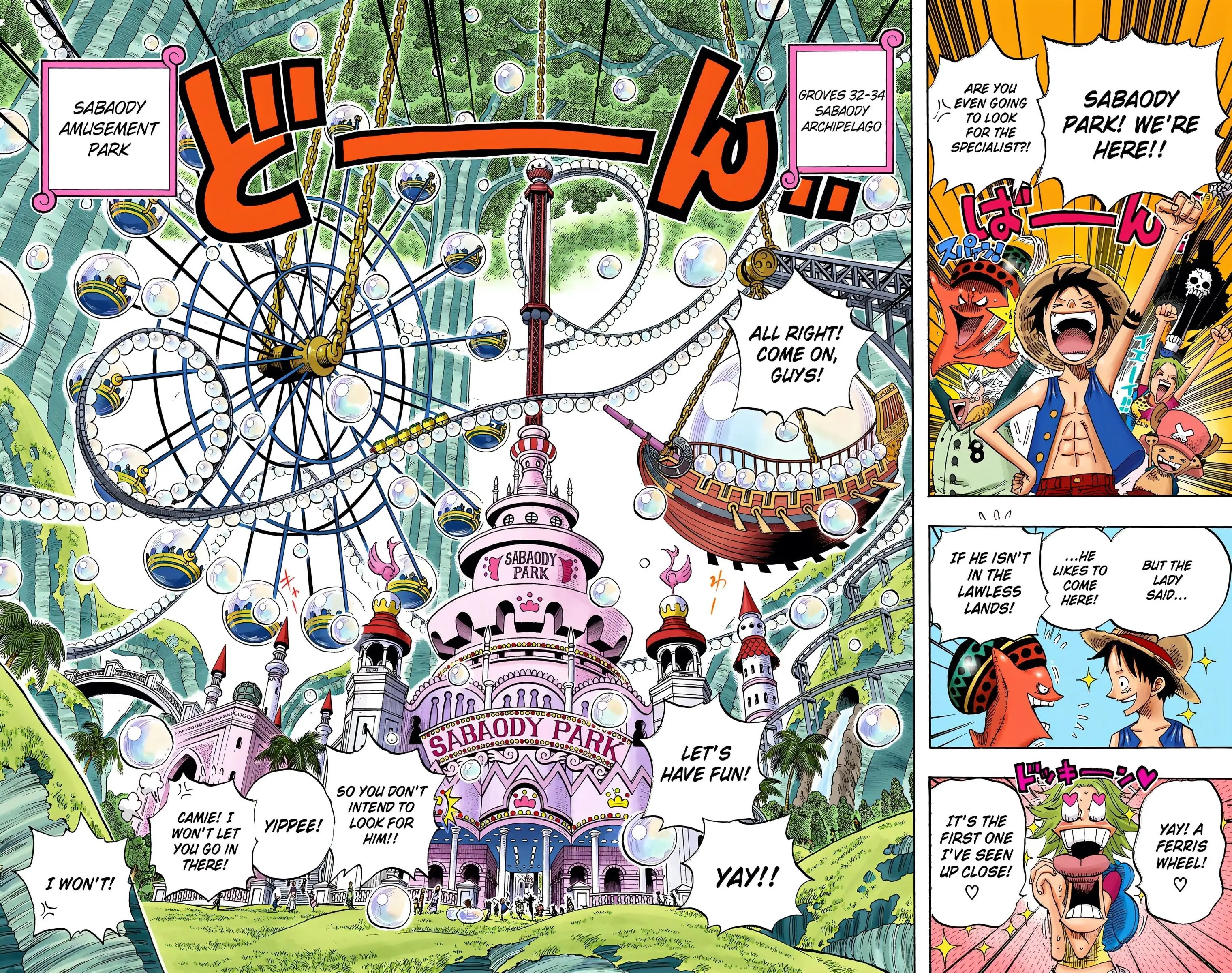 One Piece Colored, chapter 499, page 4
