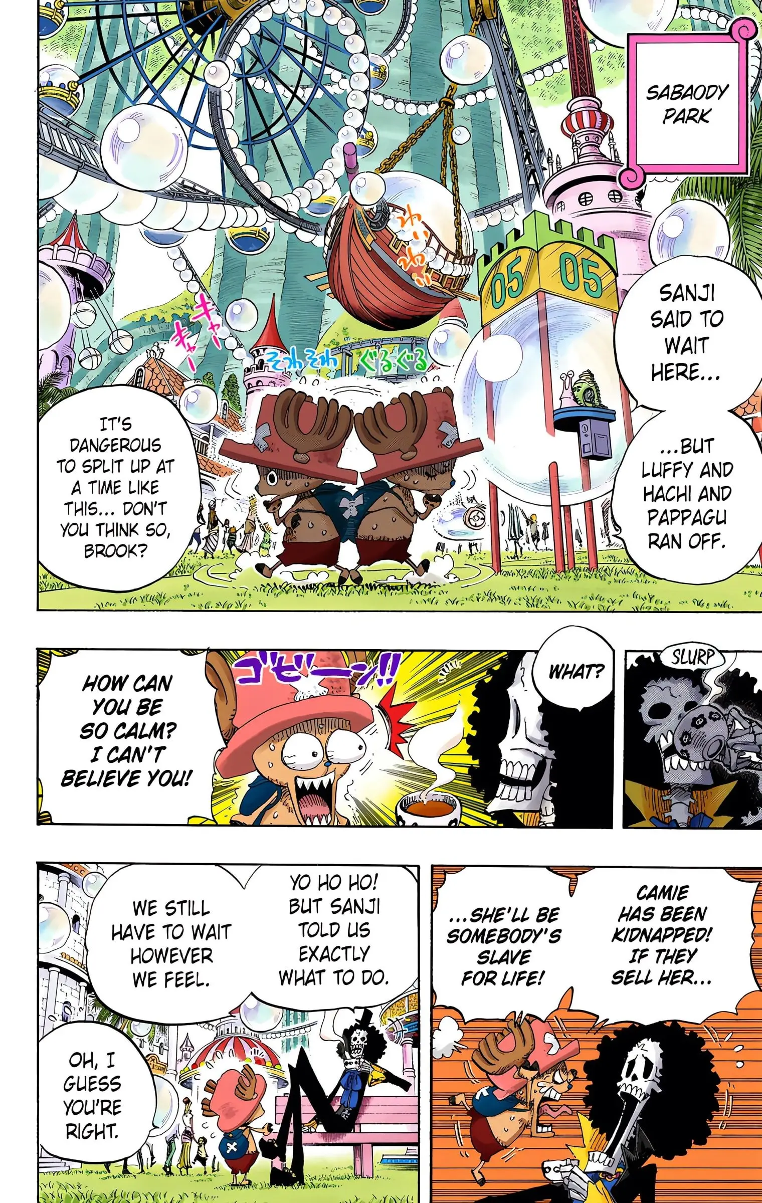 One Piece Colored, chapter 500, page 4