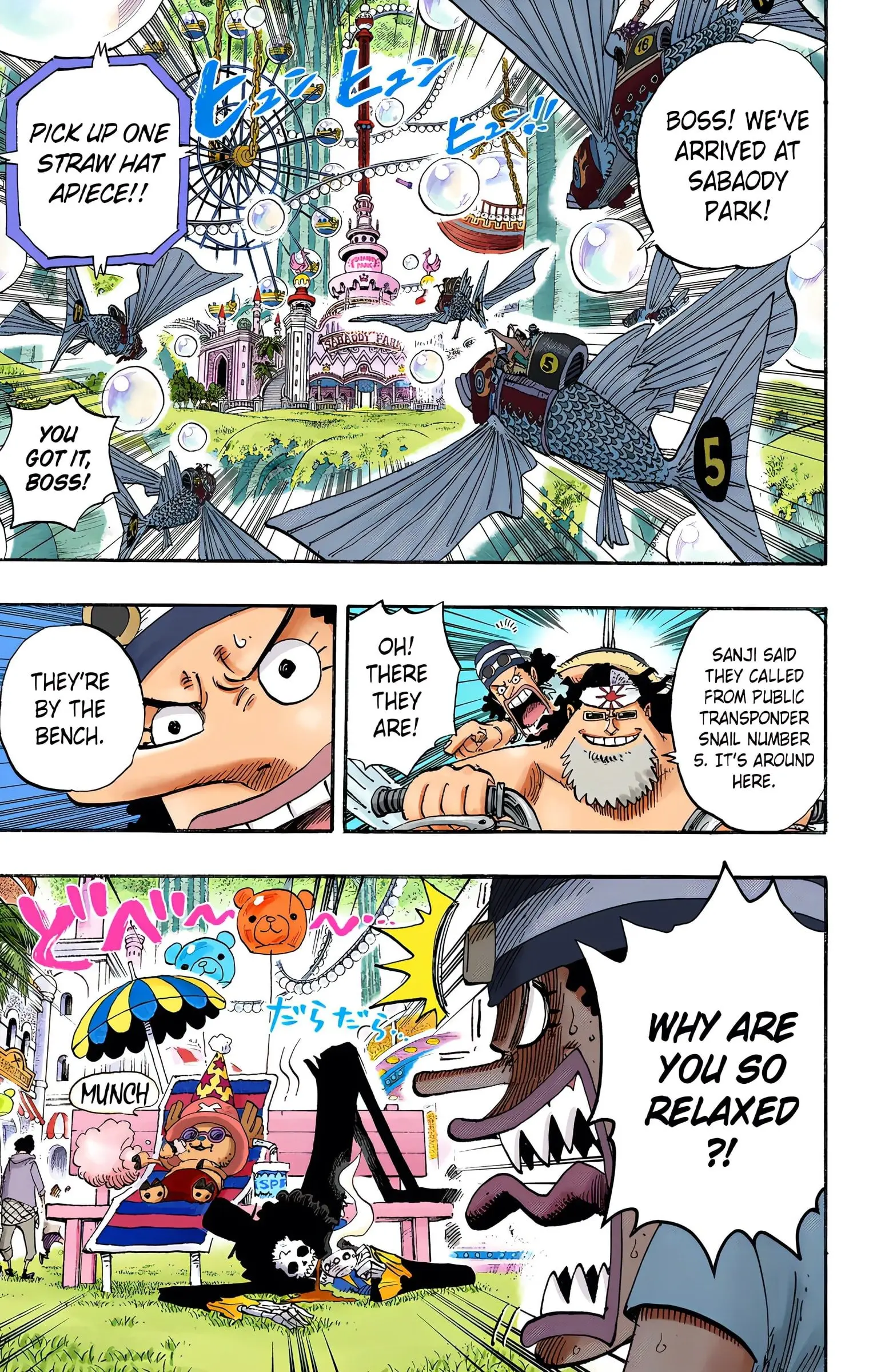 One Piece Colored, chapter 500, page 5