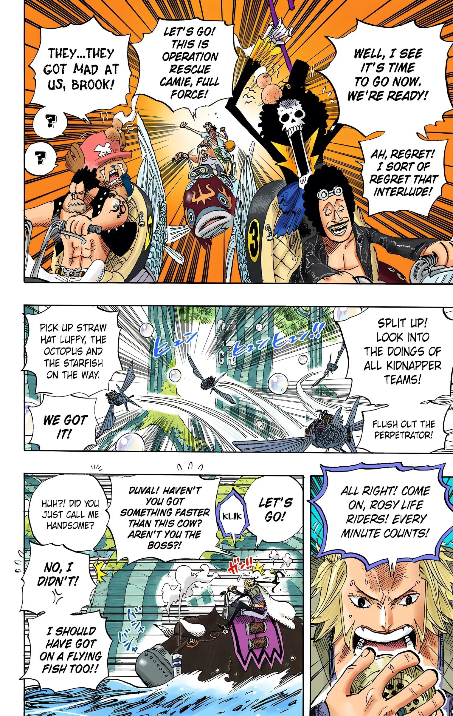 One Piece Colored, chapter 500, page 6