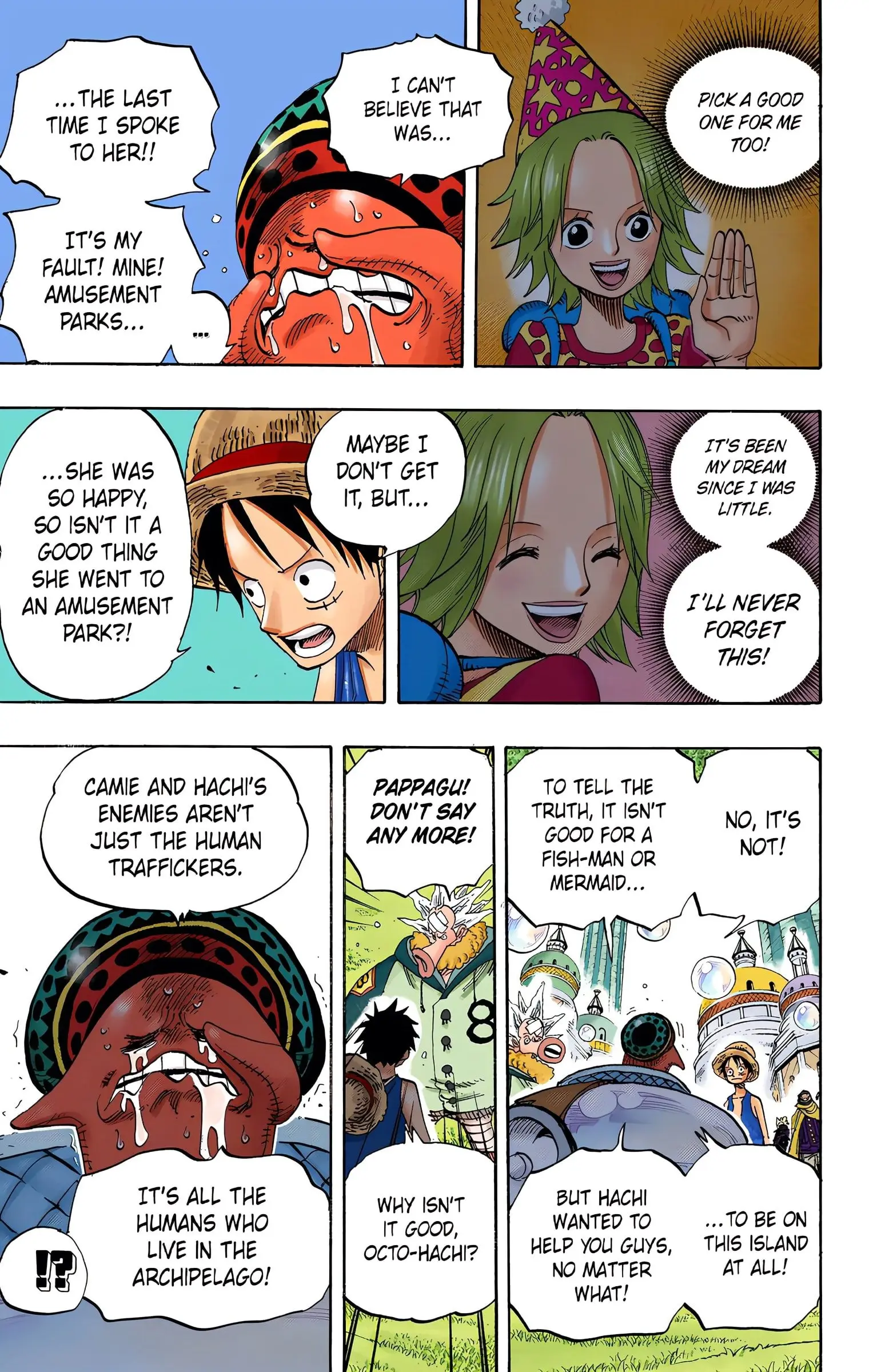 One Piece Colored, chapter 500, page 8