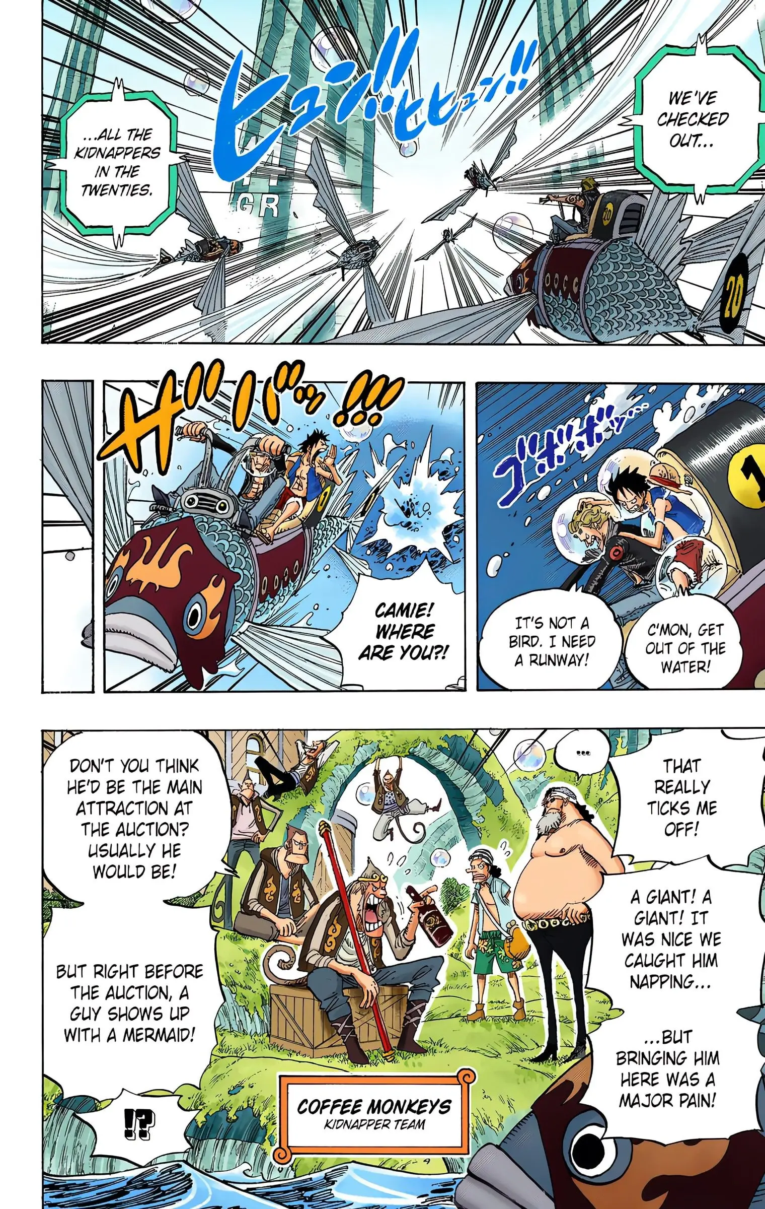One Piece Colored, chapter 501, page 7