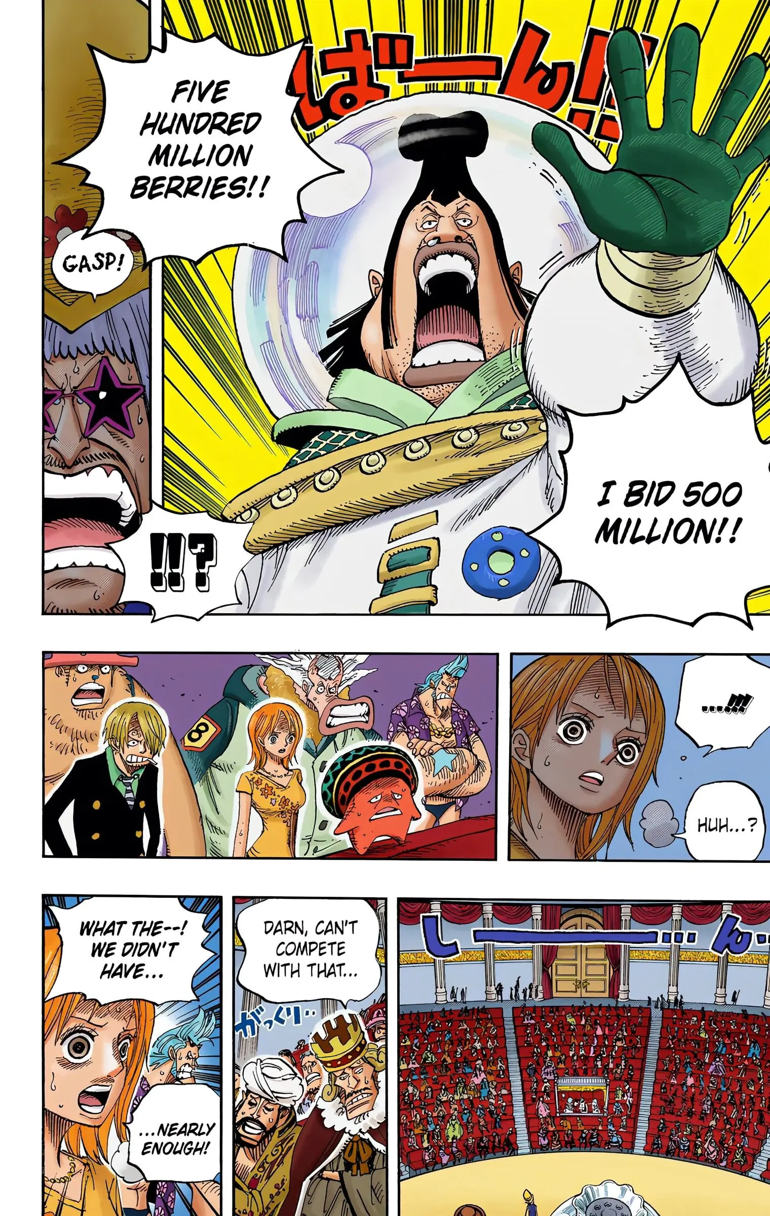 One Piece Colored, chapter 502, page 8