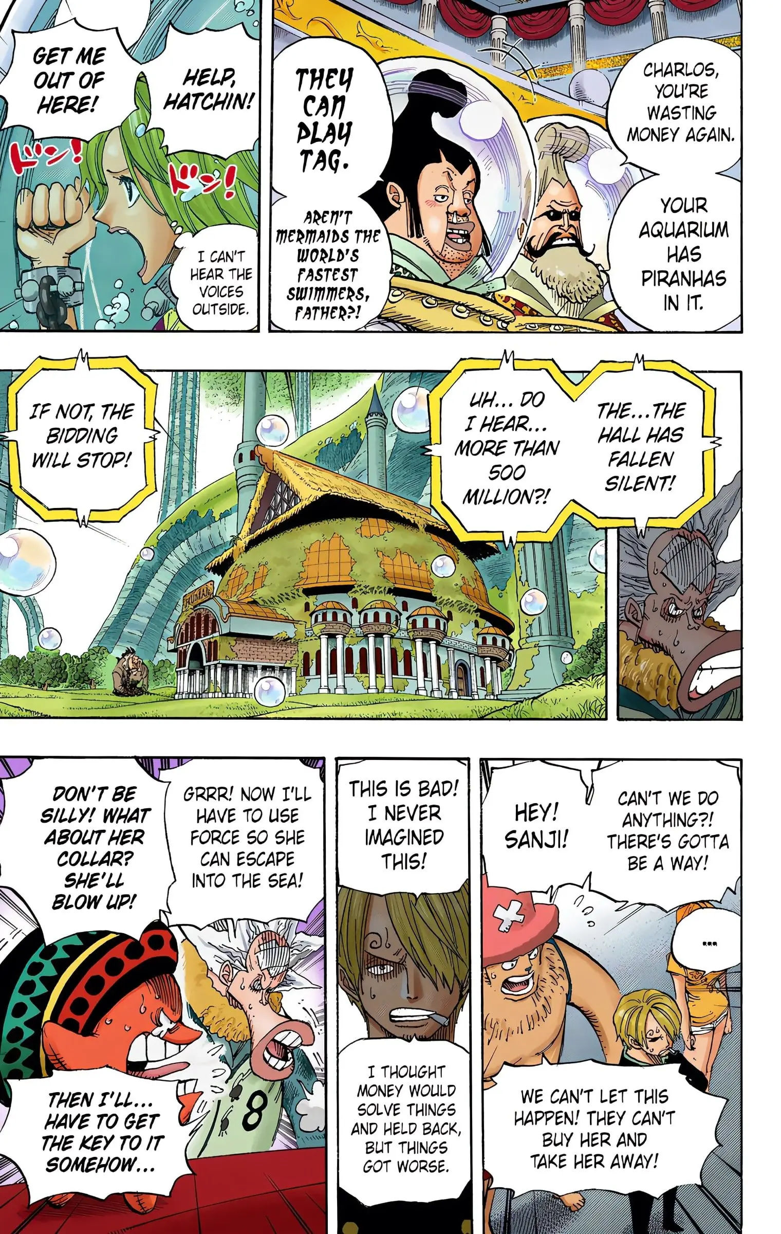 One Piece Colored, chapter 502, page 9