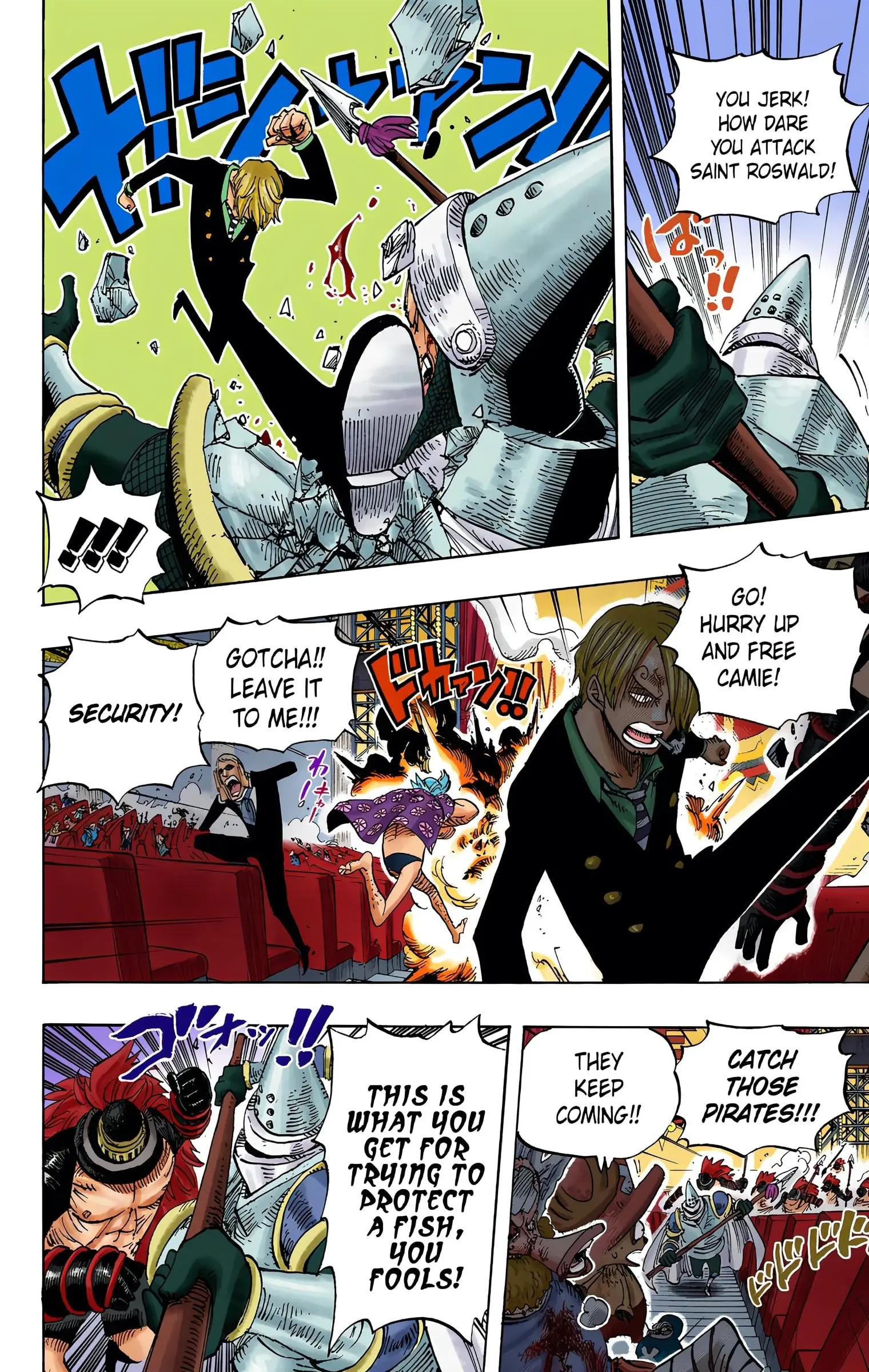 One Piece Colored, chapter 503, page 15