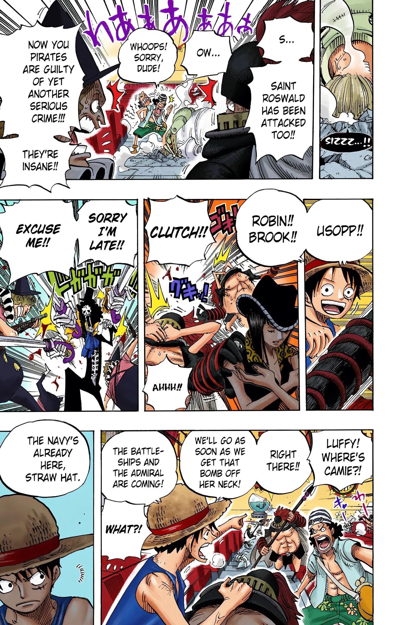 One Piece Colored, chapter 503, page 20