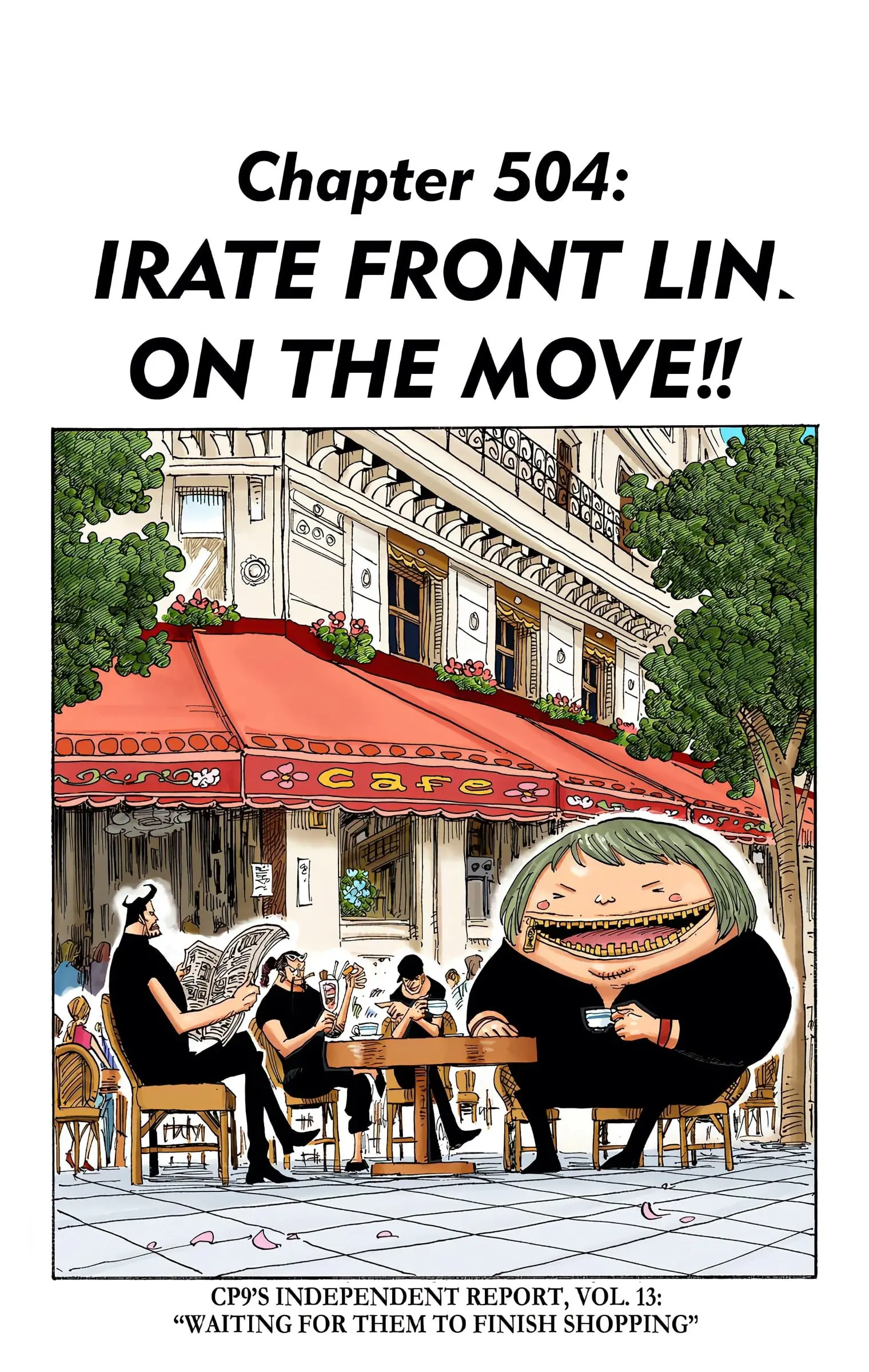 One Piece Colored, chapter 504, page 1