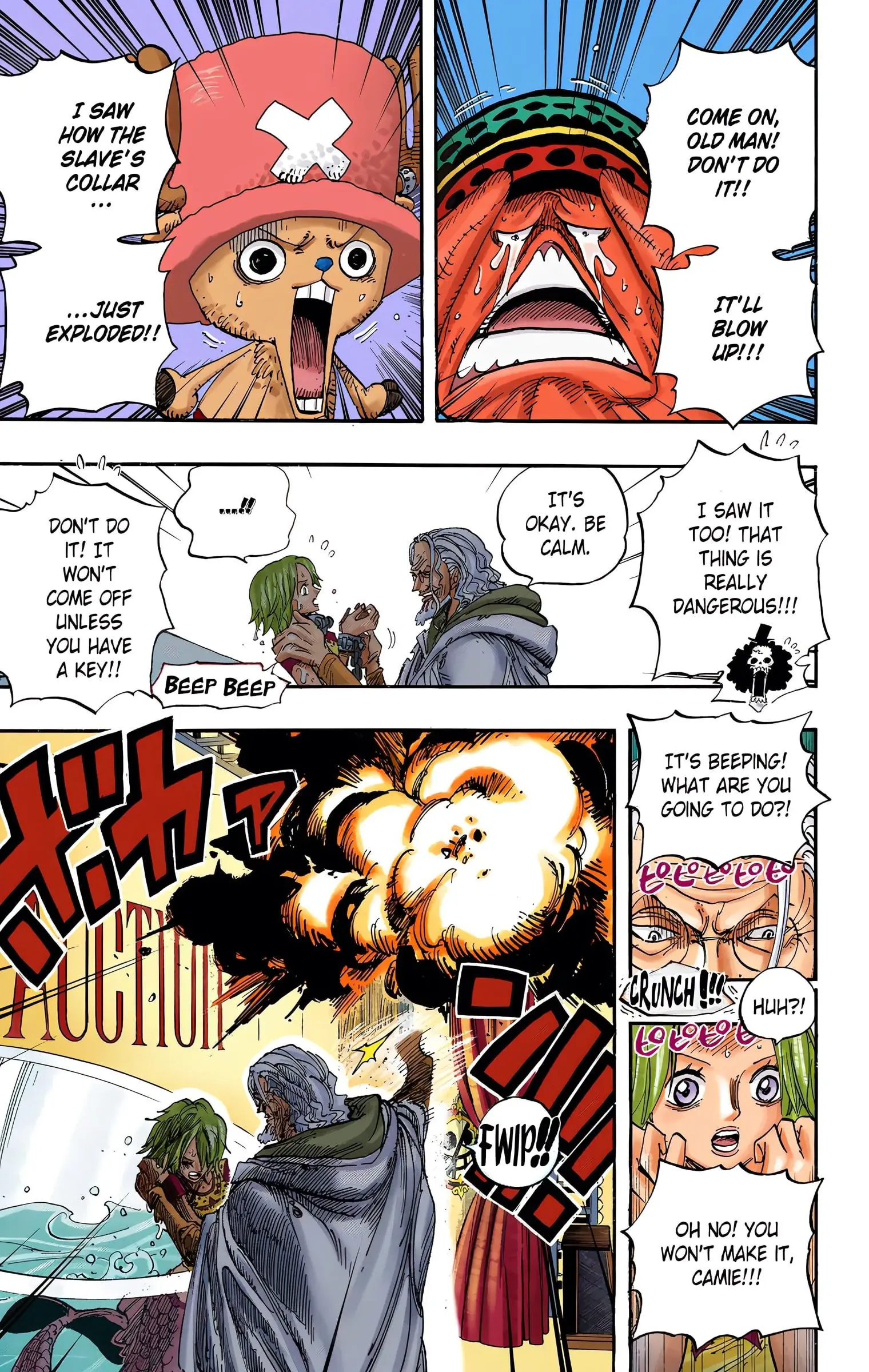 One Piece Colored, chapter 504, page 9