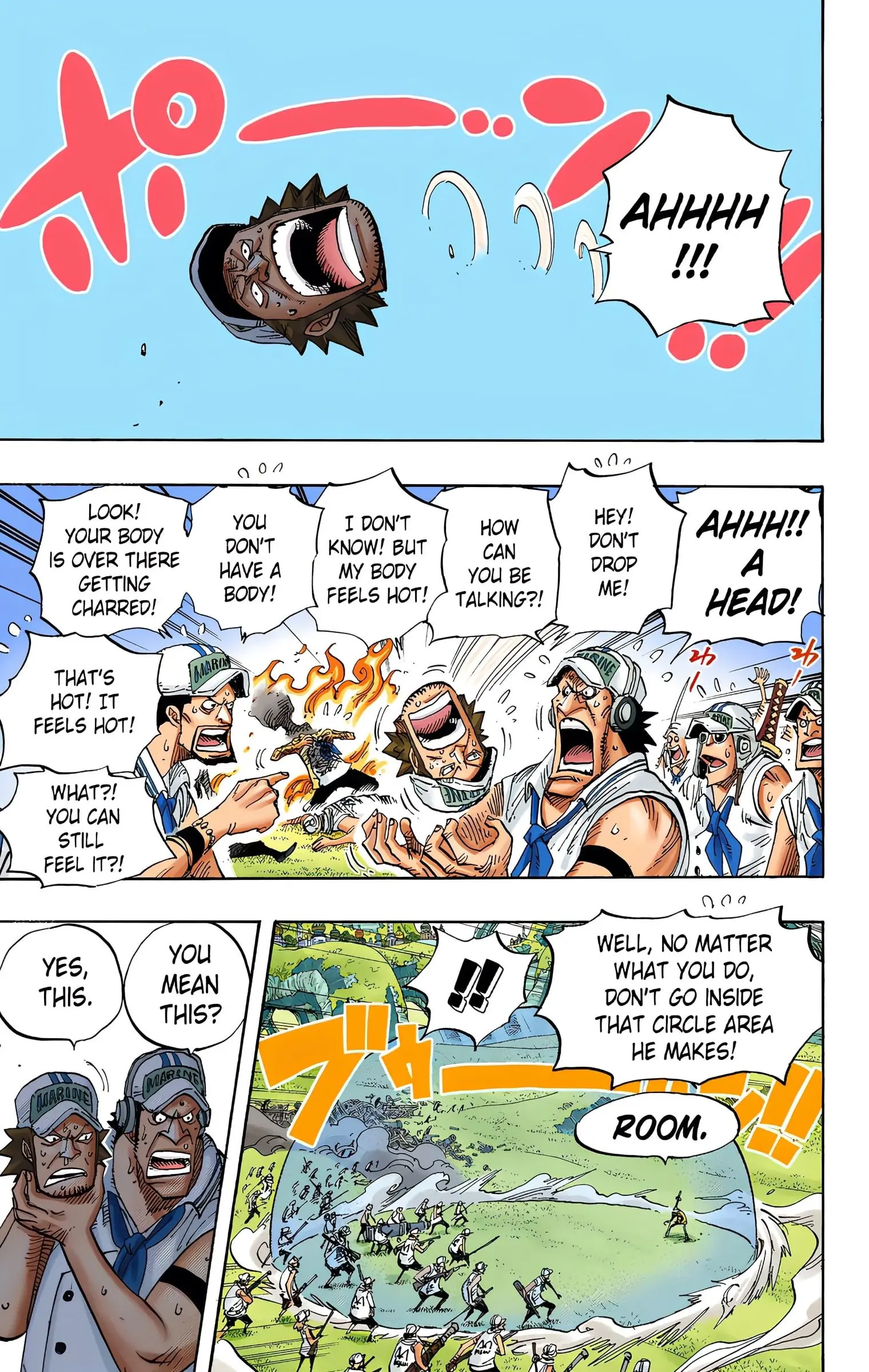 One Piece Colored, chapter 505, page 3
