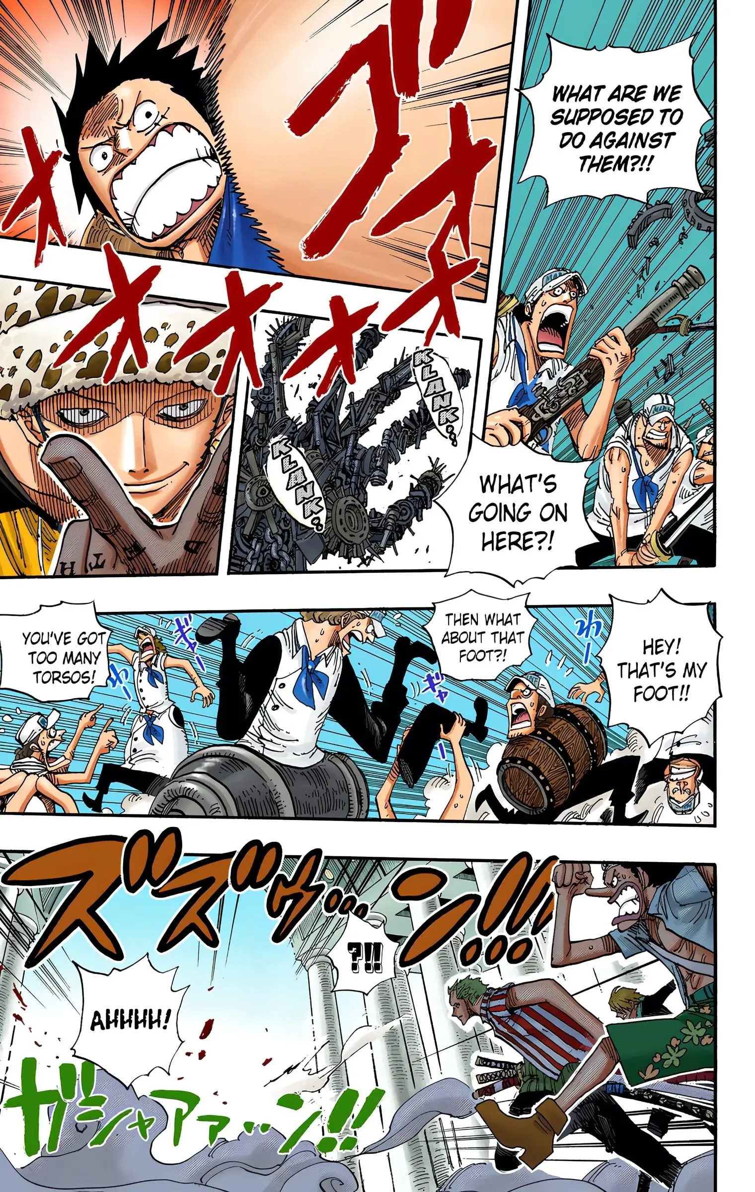 One Piece Colored, chapter 505, page 7