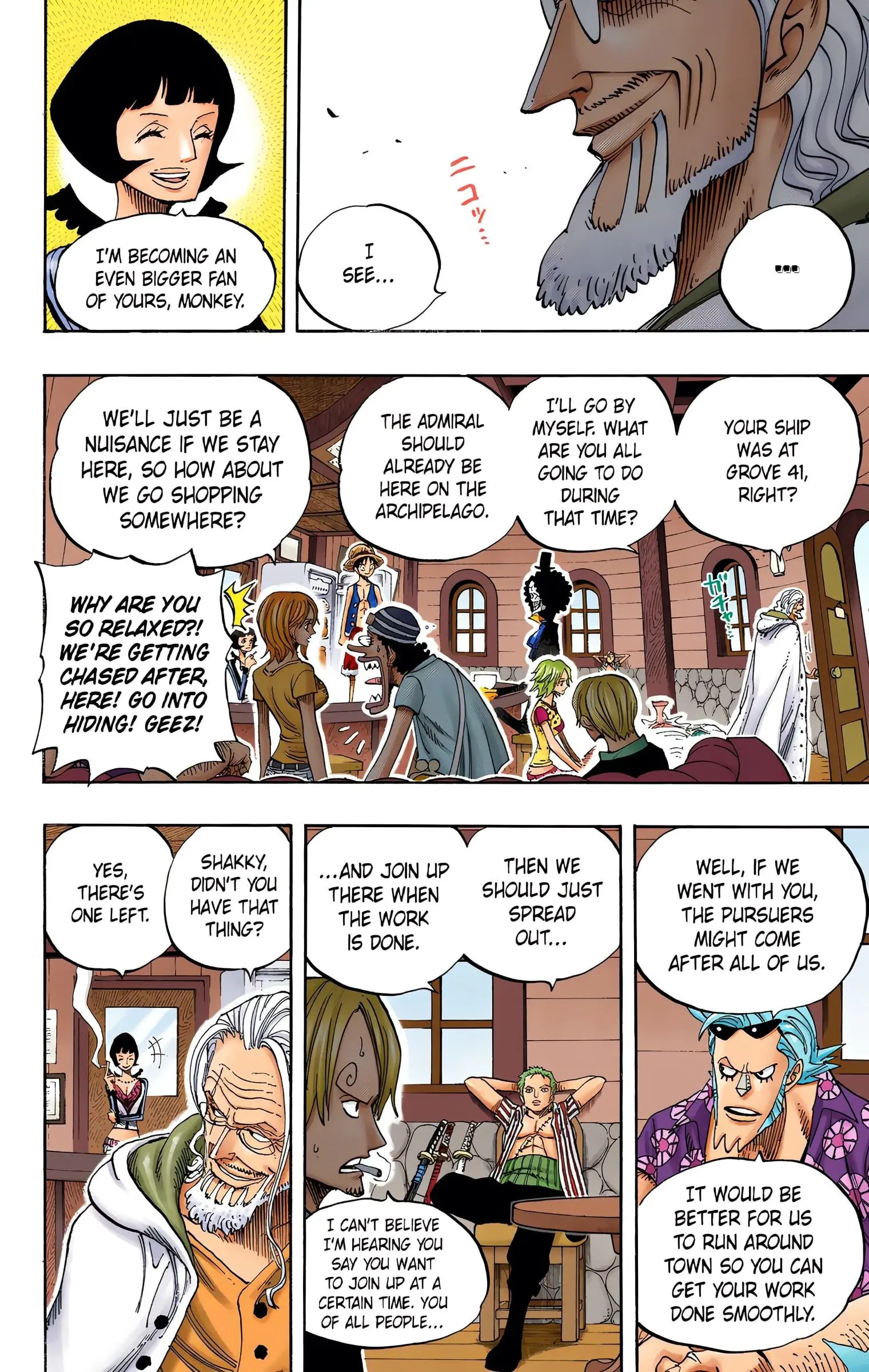 One Piece Colored, chapter 507, page 10