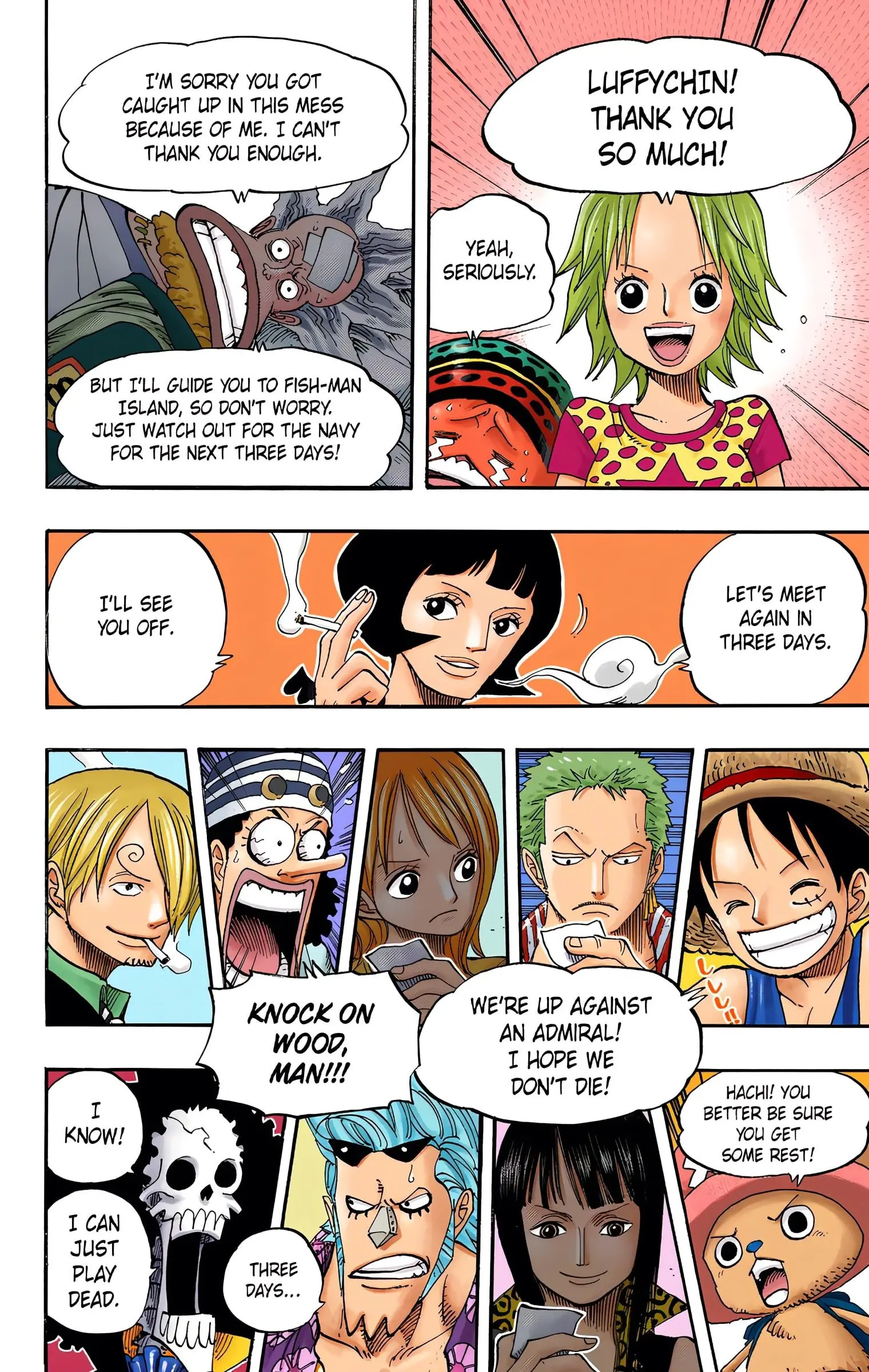 One Piece Colored, chapter 507, page 12