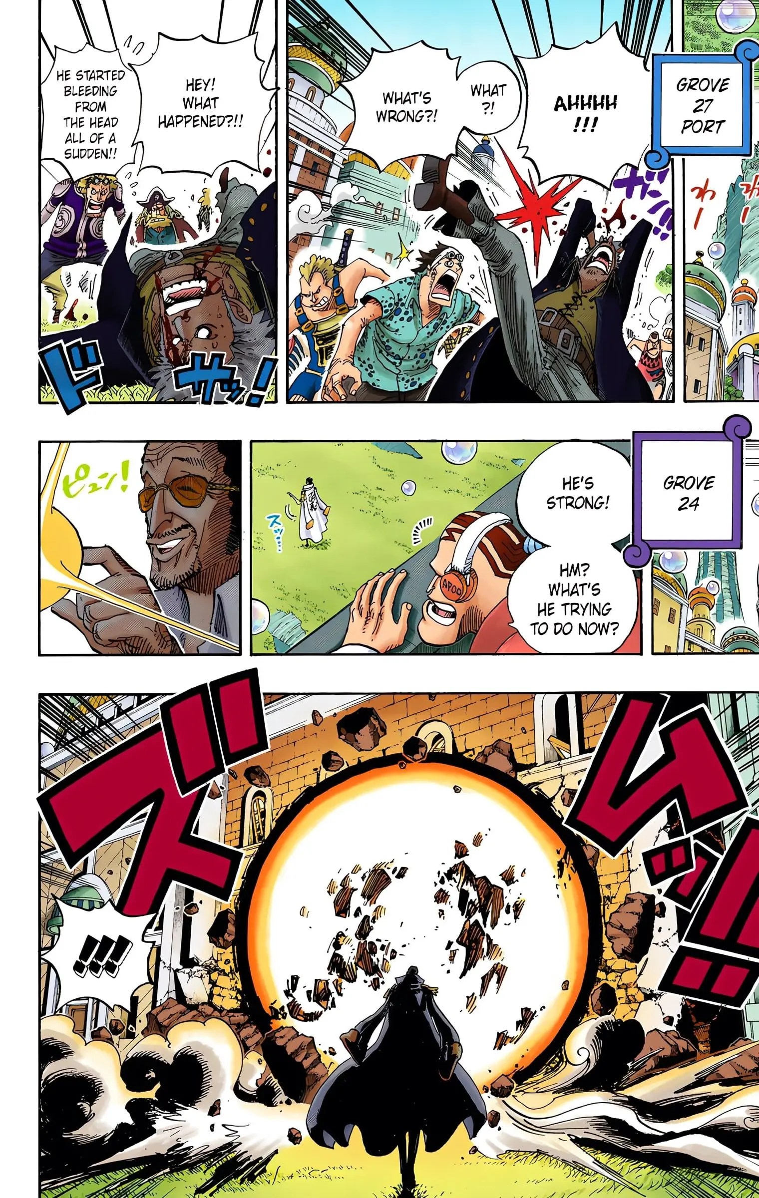 One Piece Colored, chapter 508, page 10