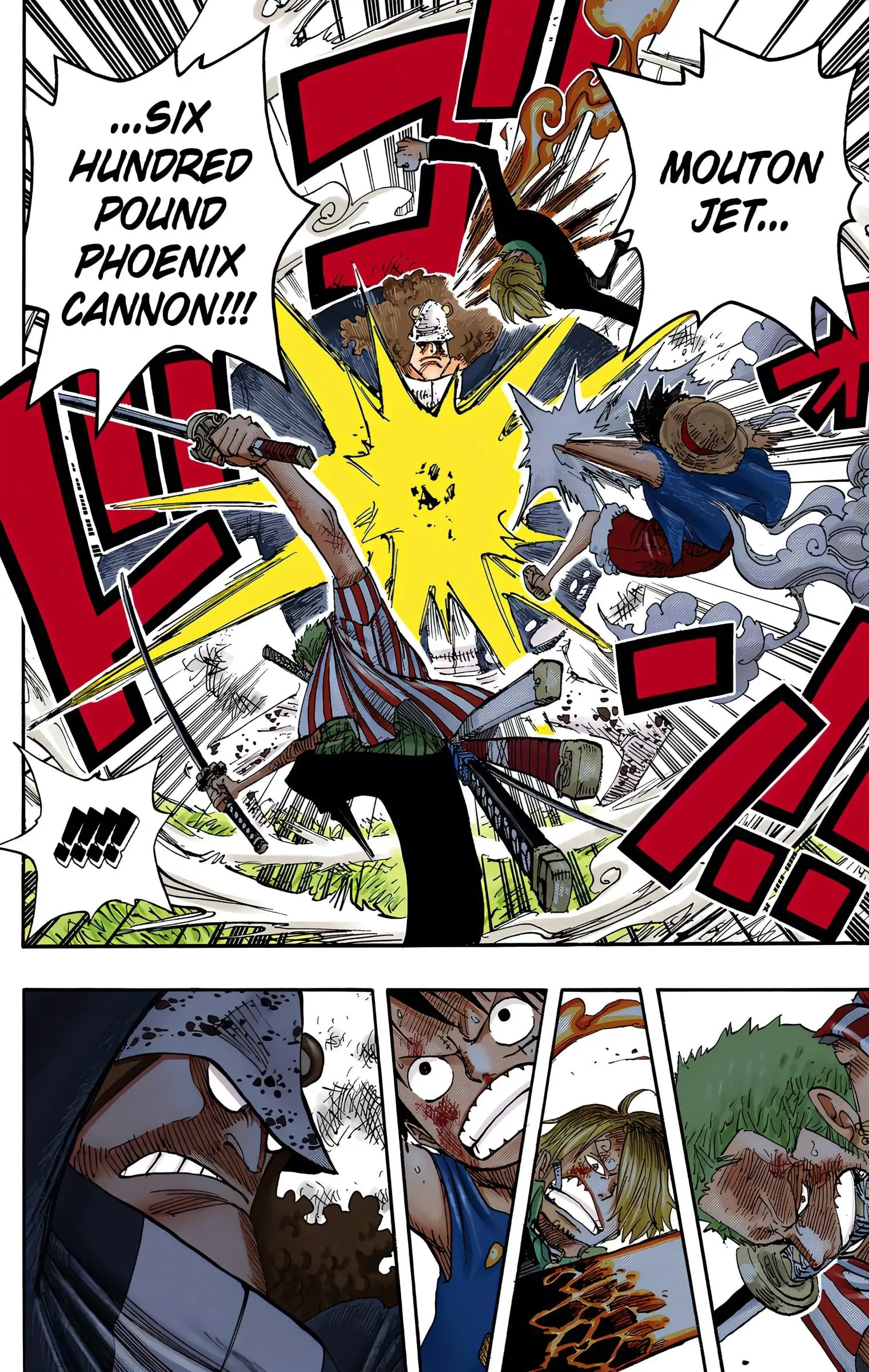 One Piece Colored, chapter 509, page 4