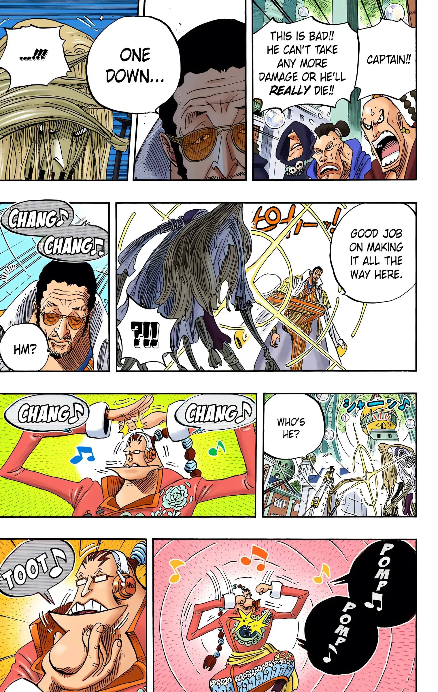One Piece Colored, chapter 509, page 17