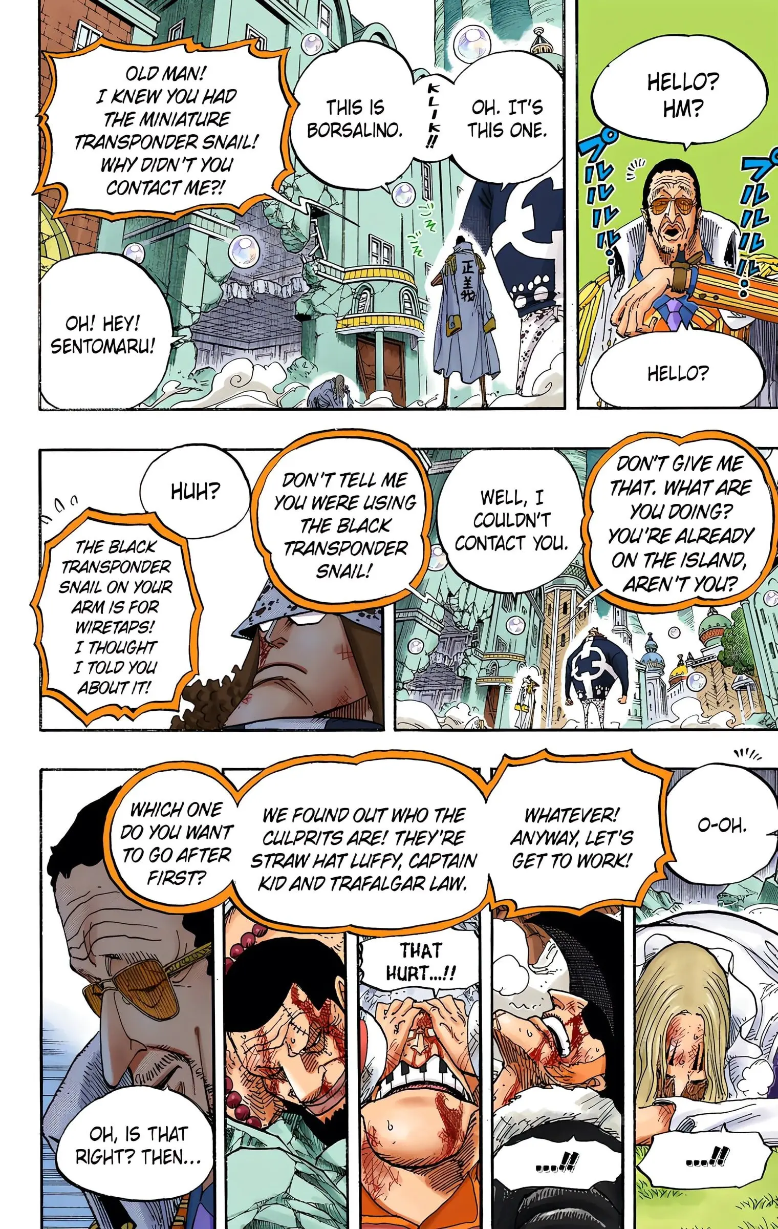 One Piece Colored, chapter 510, page 8