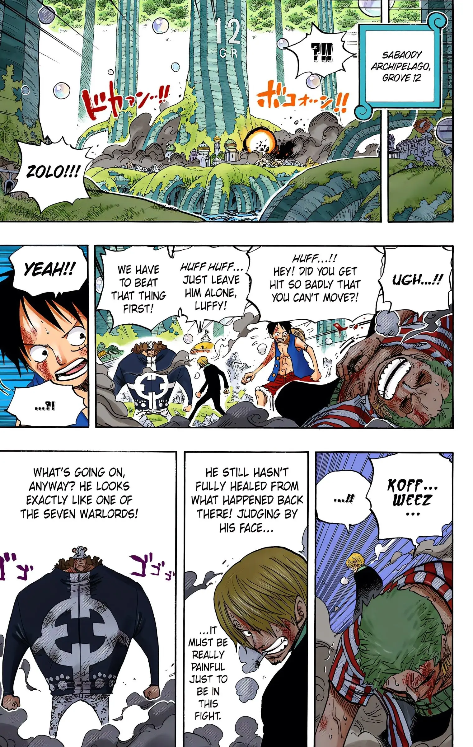 One Piece Colored, chapter 510, page 9