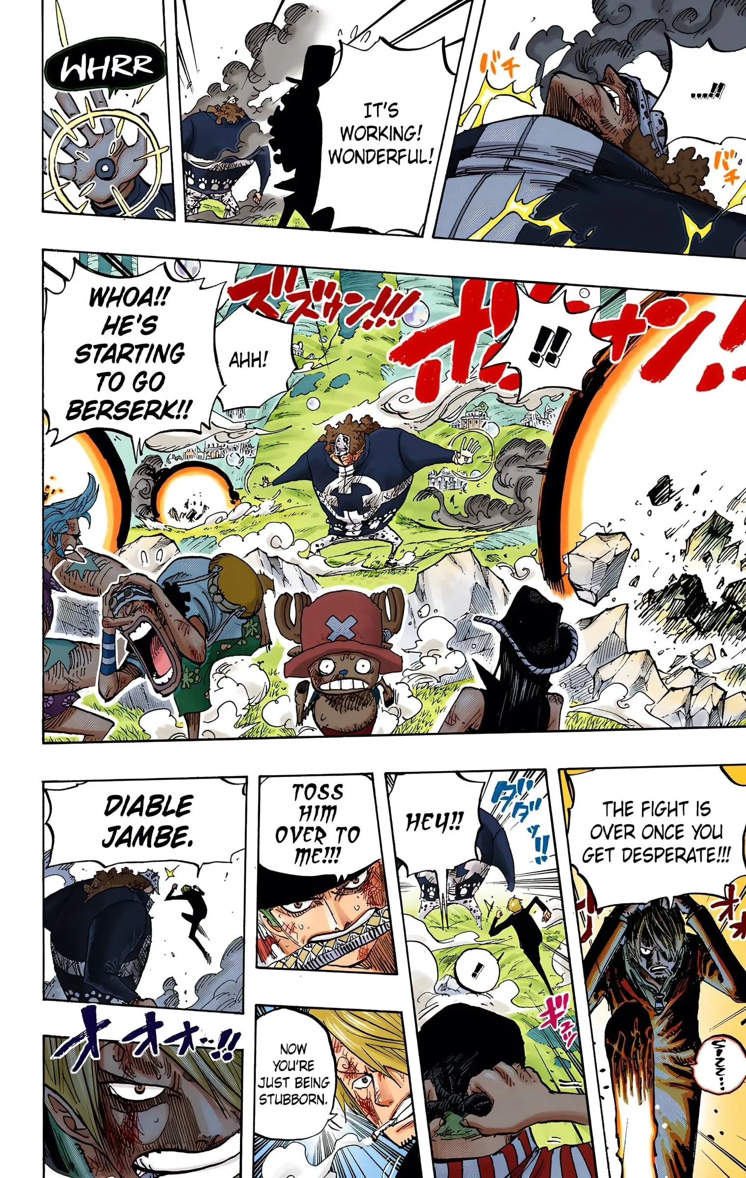 One Piece Colored, chapter 510, page 16
