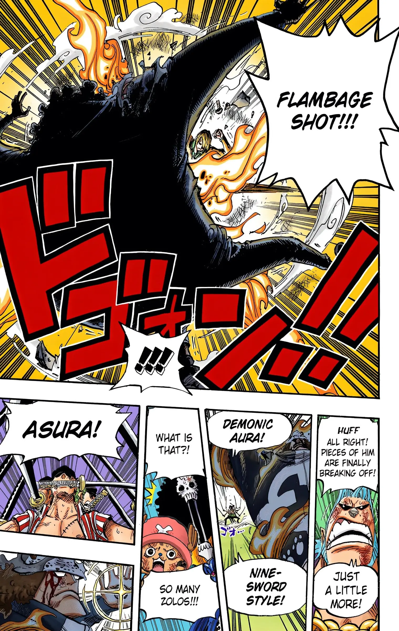 One Piece Colored, chapter 510, page 17