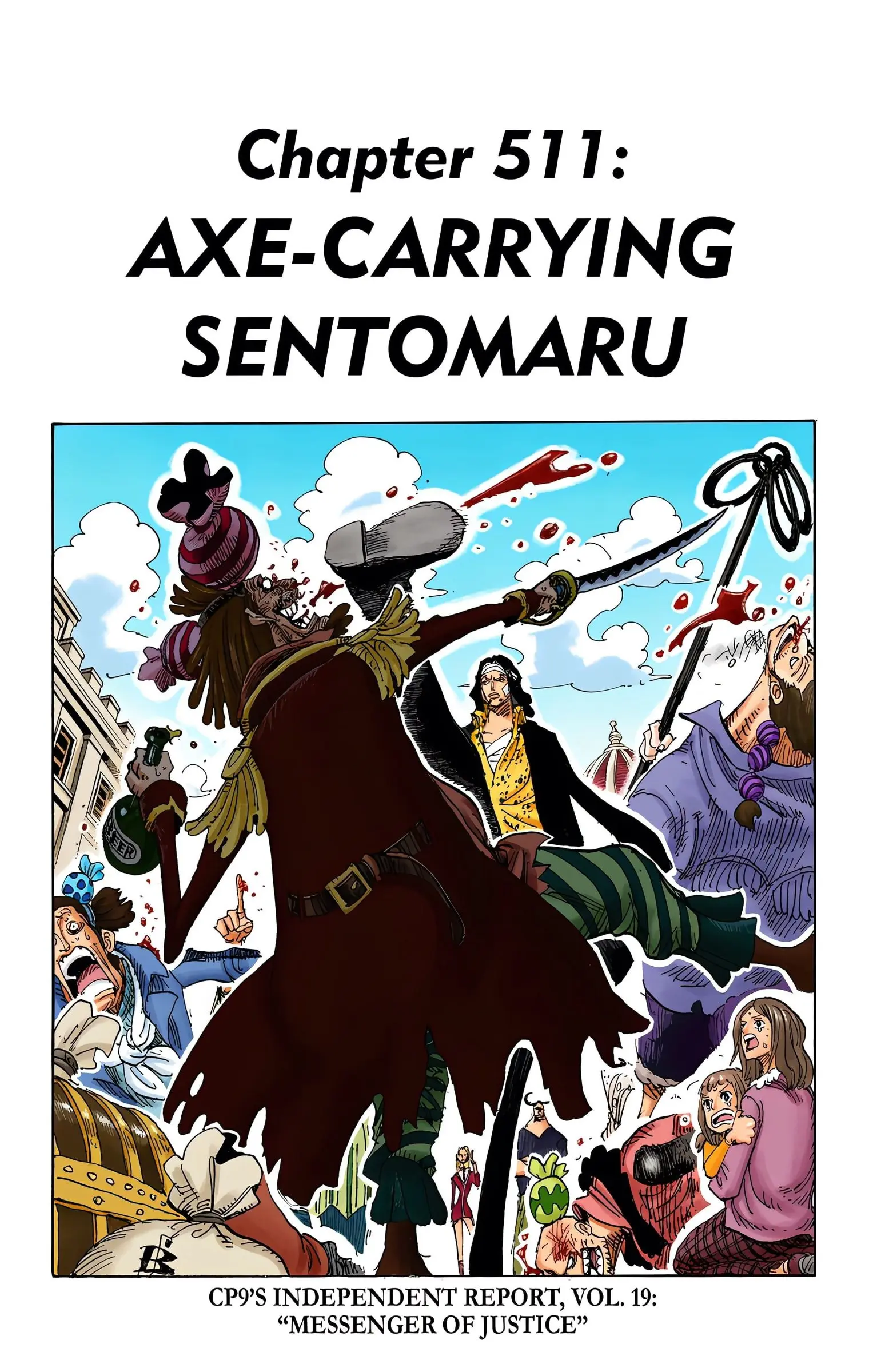 One Piece Colored, chapter 511, page 1