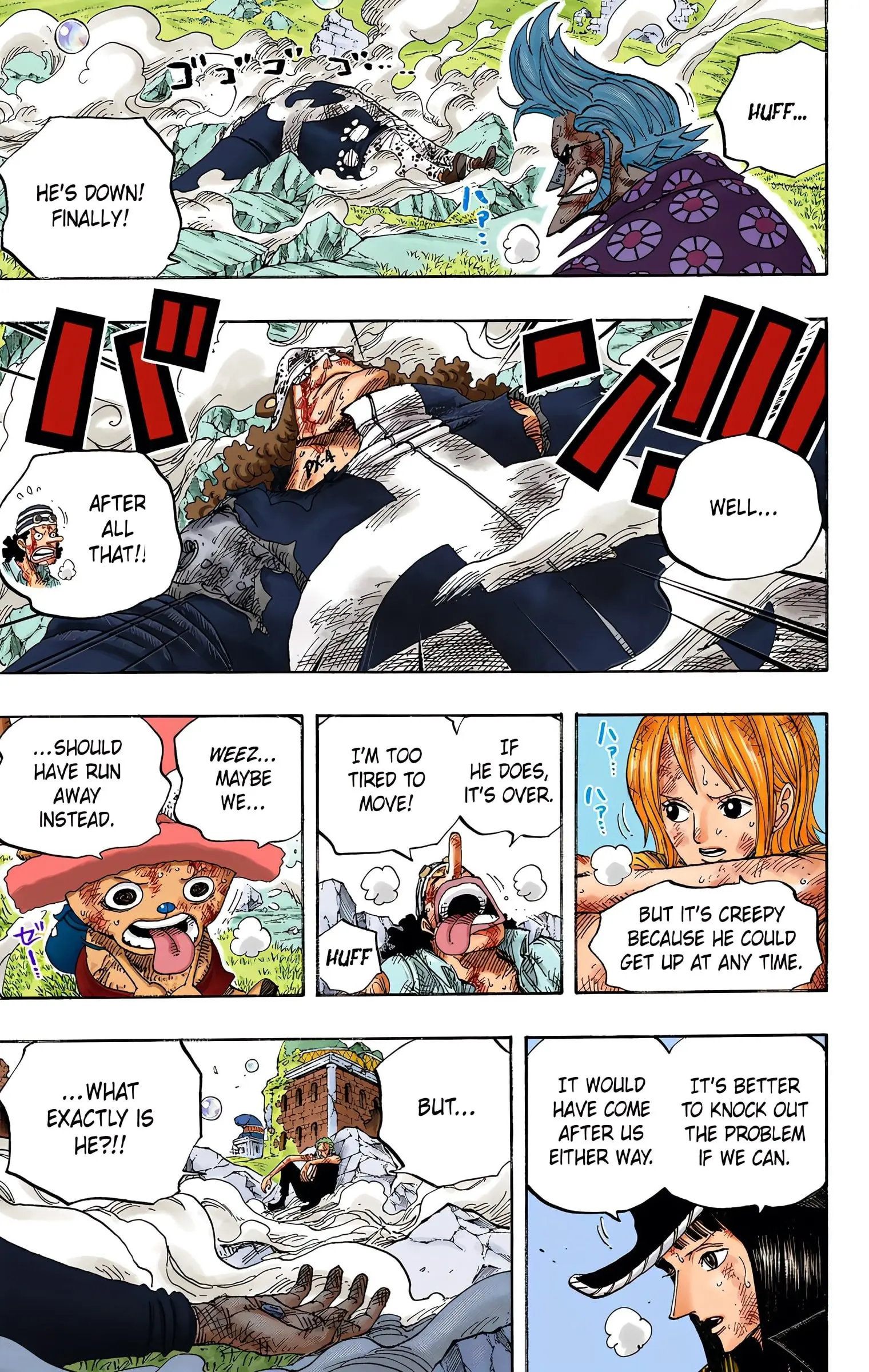 One Piece Colored, chapter 511, page 3