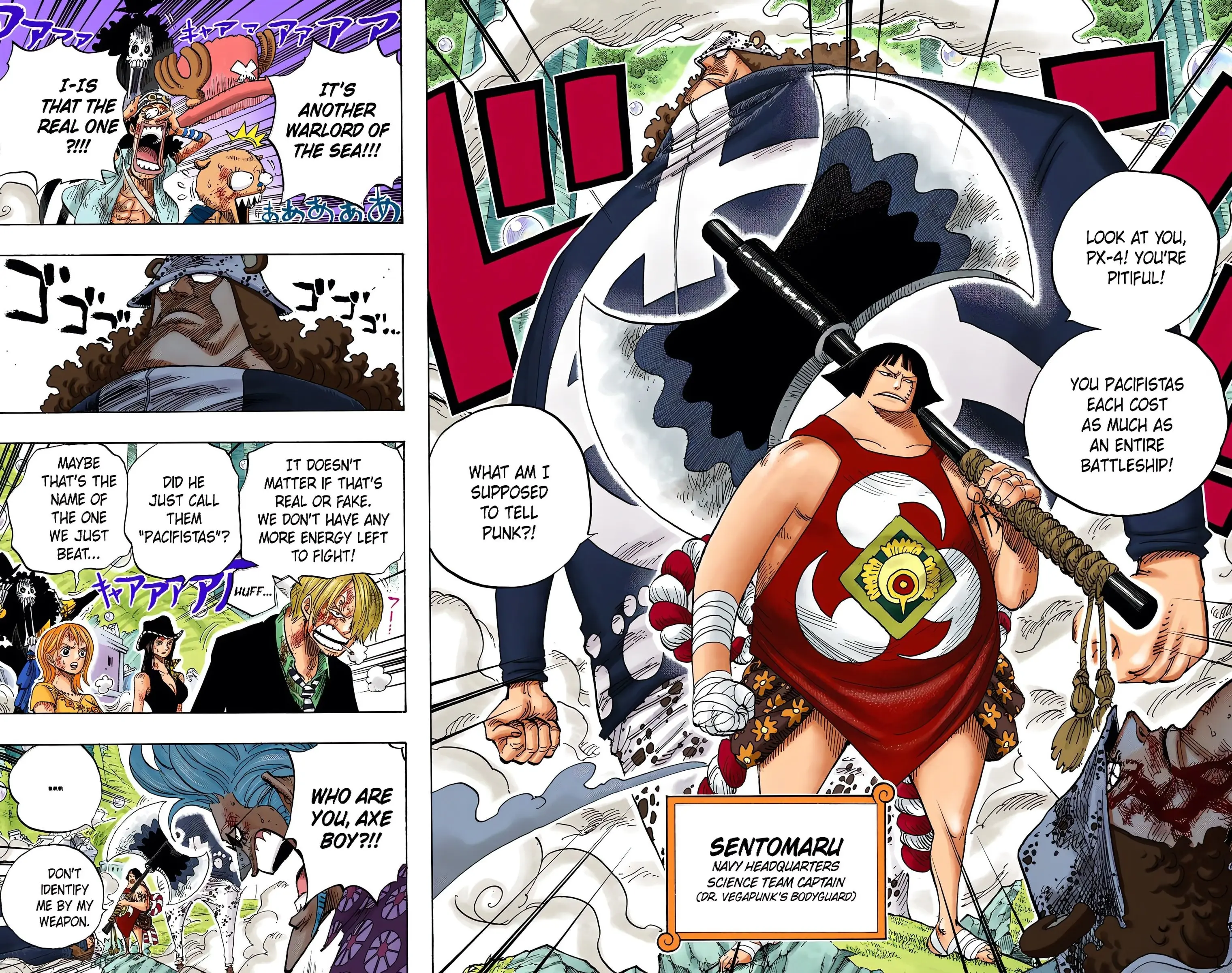 One Piece Colored, chapter 511, page 6