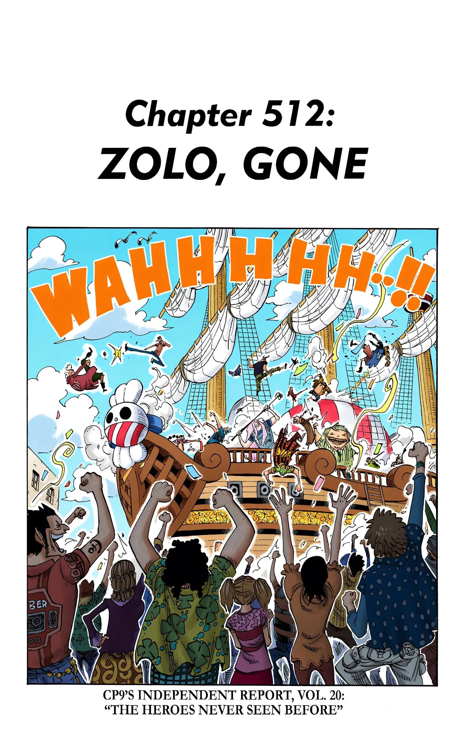 One Piece Colored, chapter 512, page 1