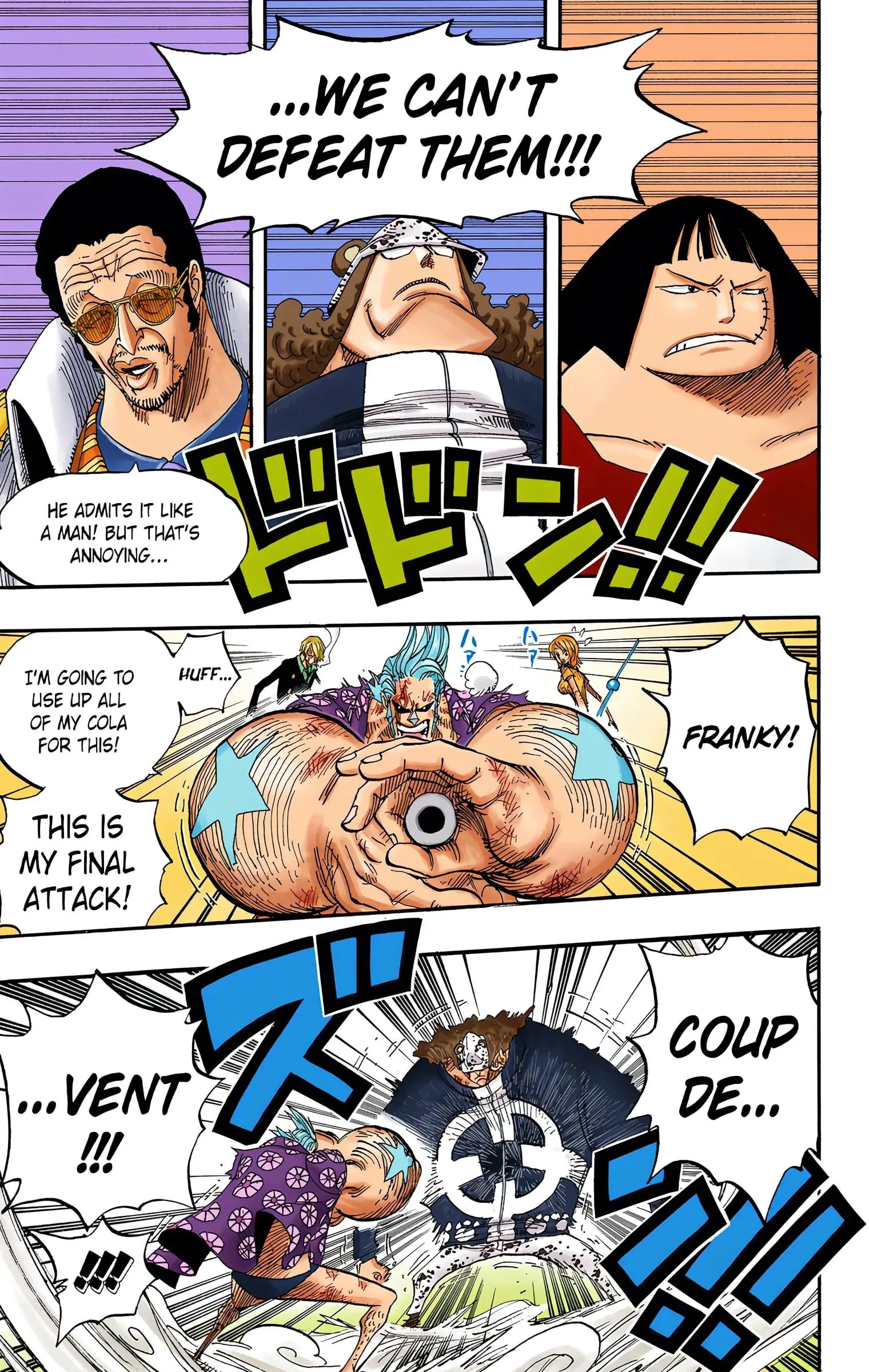 One Piece Colored, chapter 512, page 4