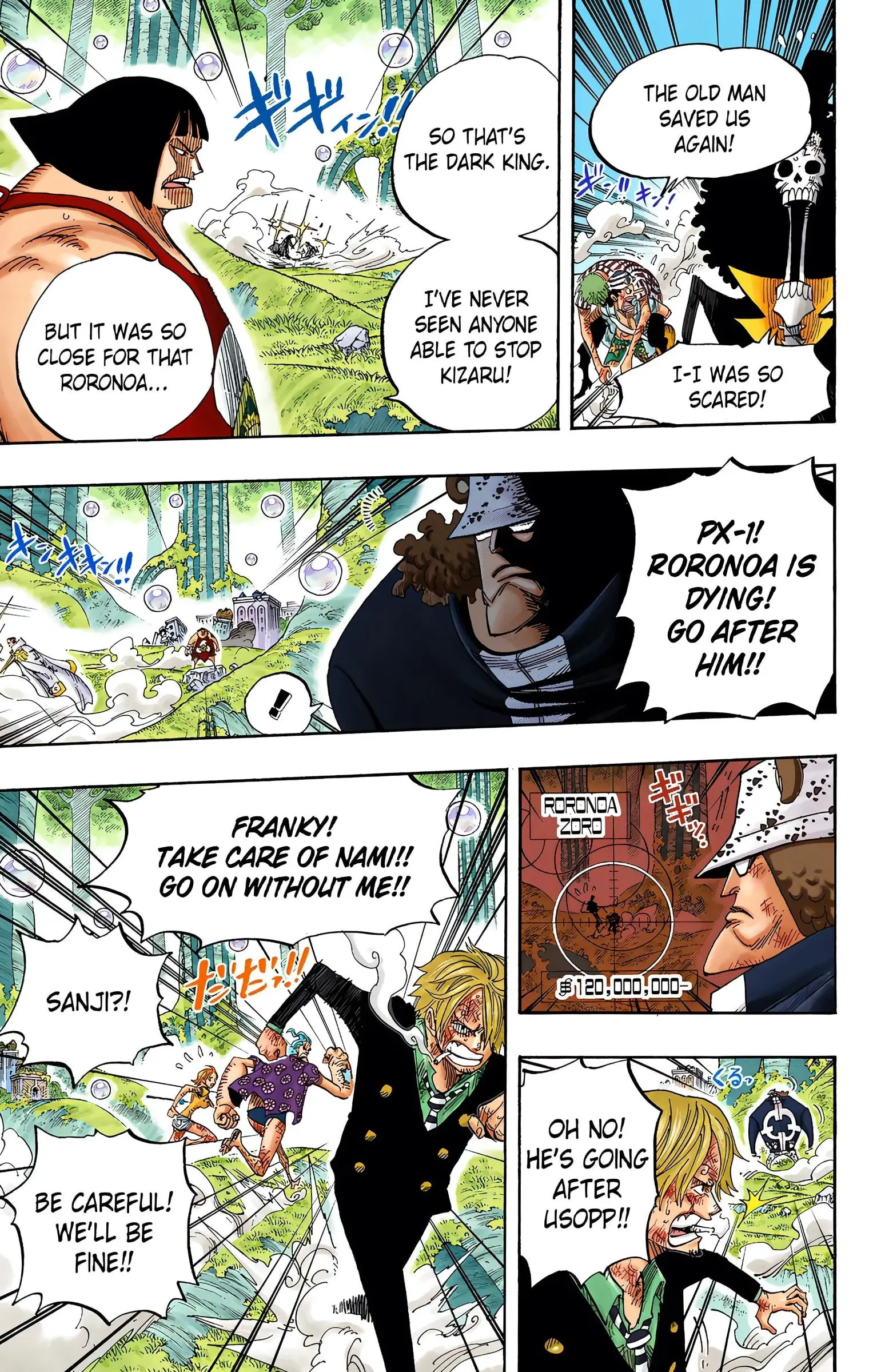 One Piece Colored, chapter 512, page 8