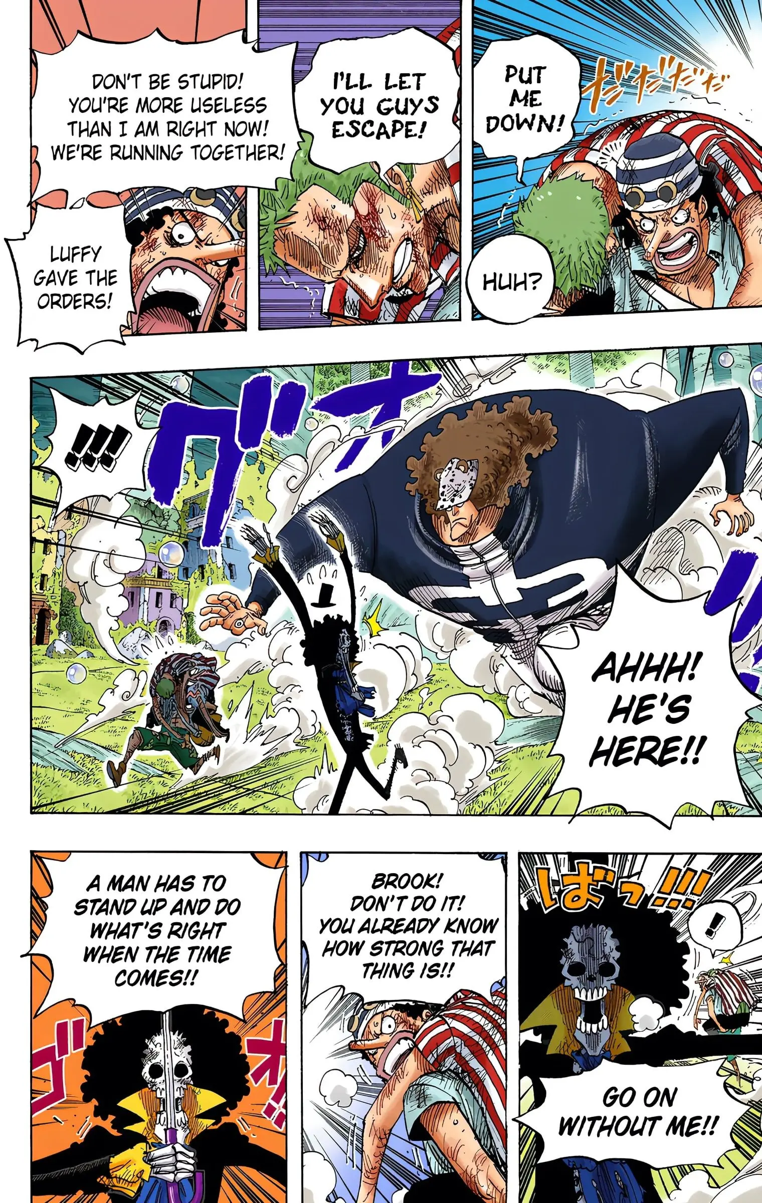 One Piece Colored, chapter 512, page 9