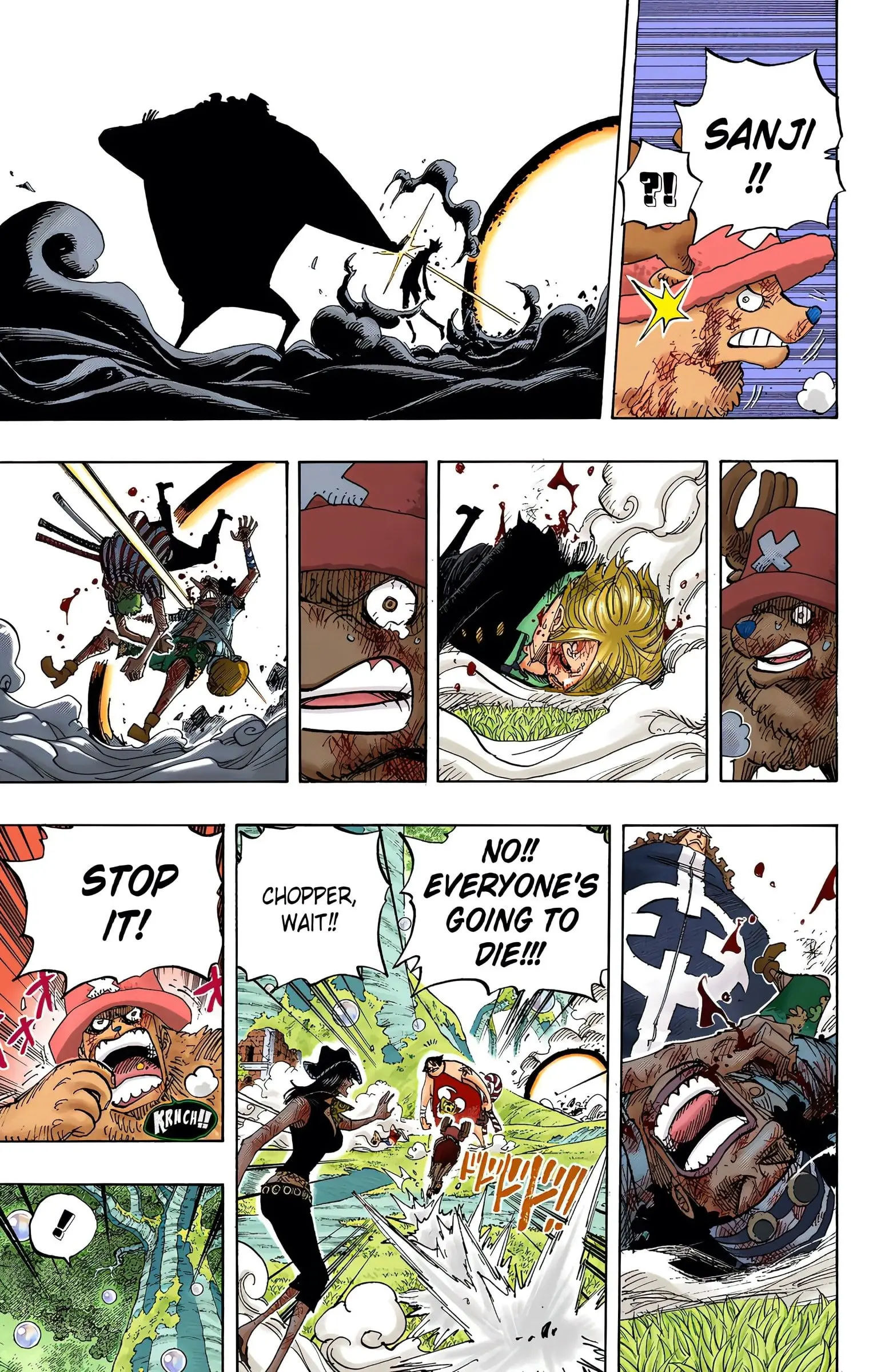 One Piece Colored, chapter 512, page 14