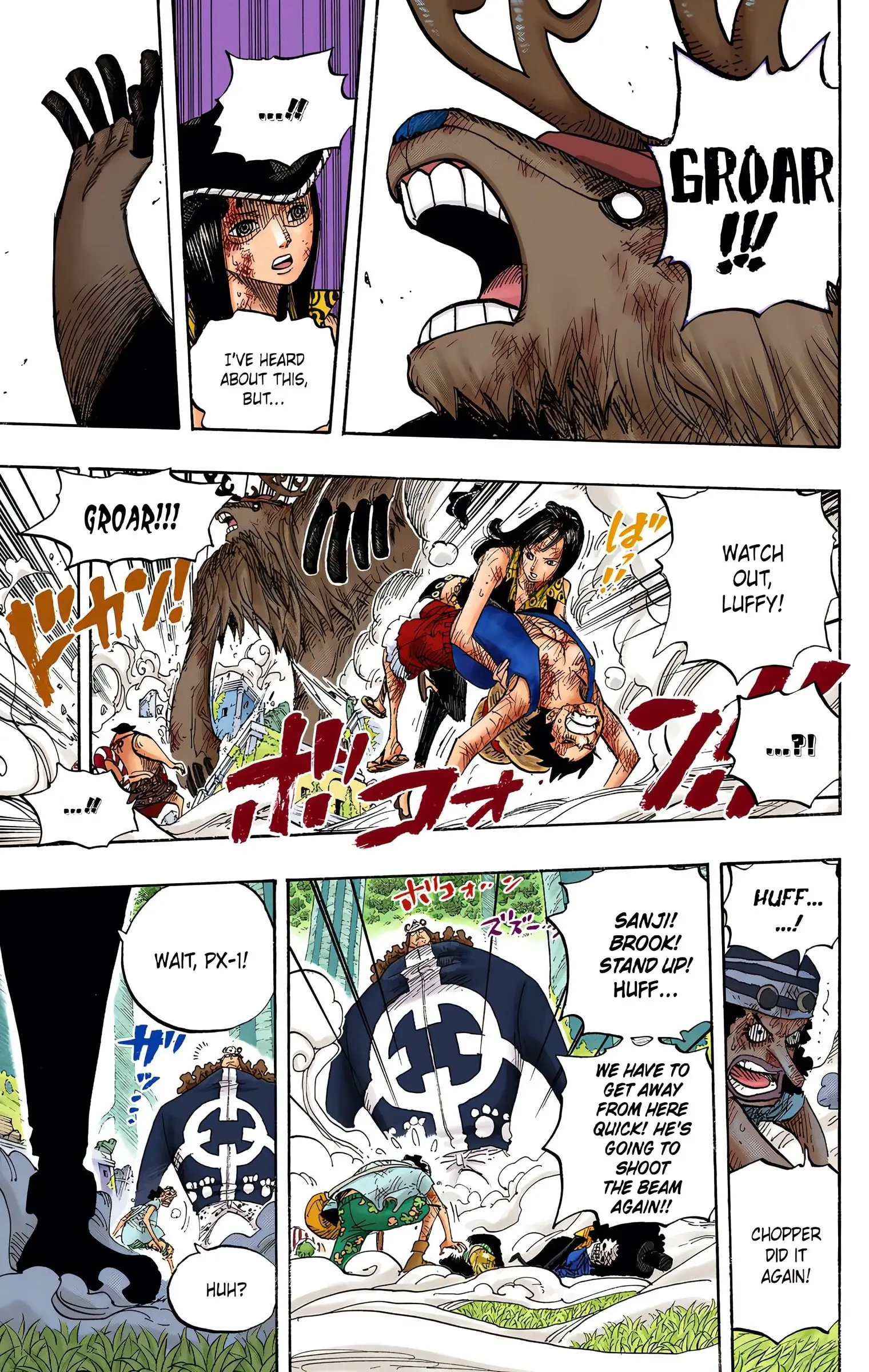 One Piece Colored, chapter 512, page 16