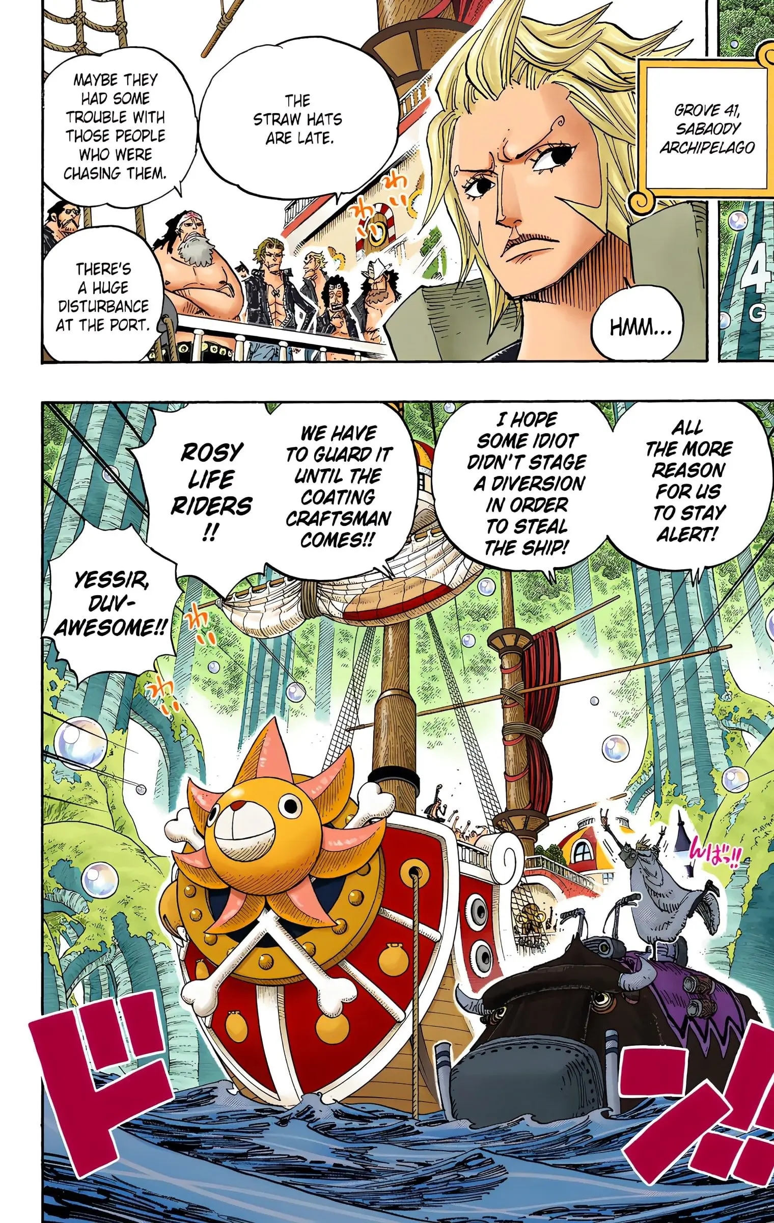 One Piece Colored, chapter 514, page 2