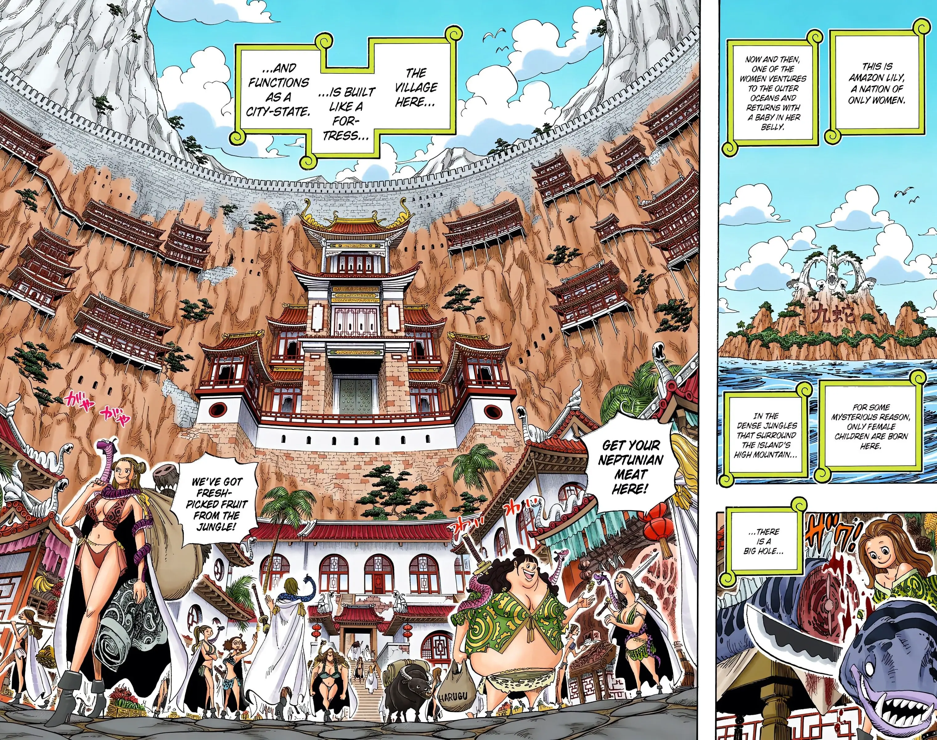 One Piece Colored, chapter 515, page 2
