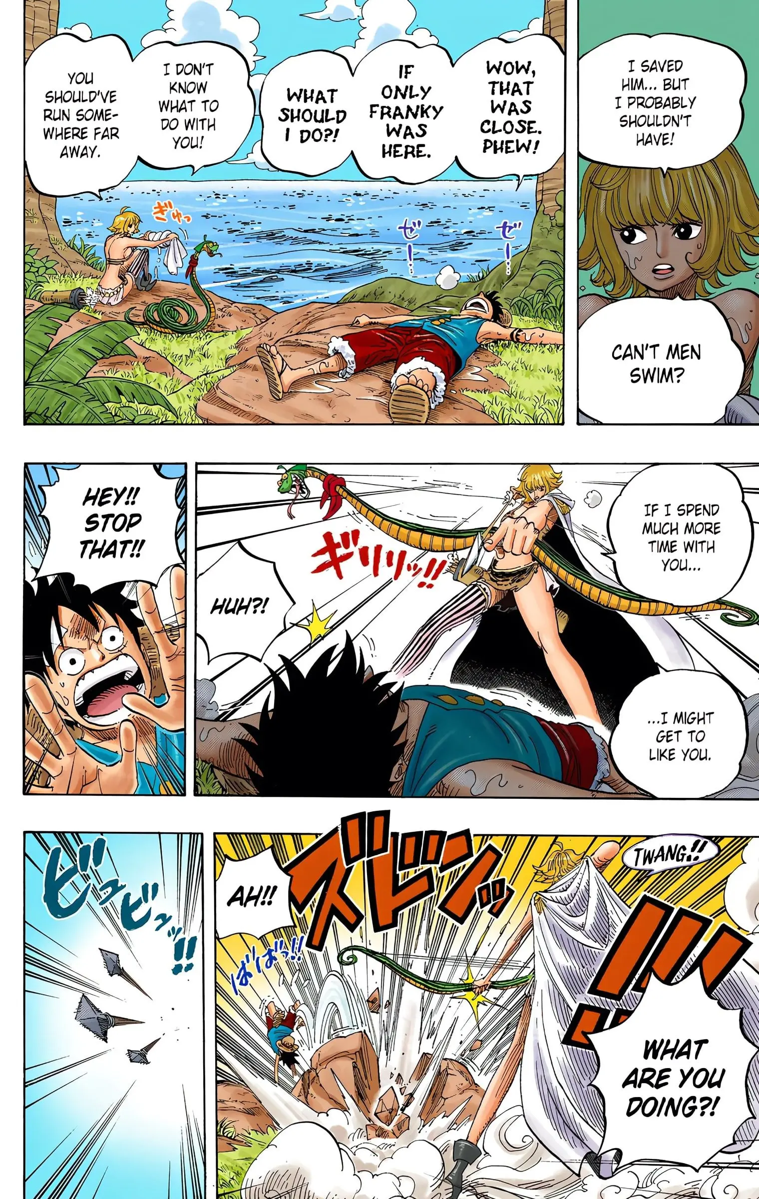 One Piece Colored, chapter 516, page 6