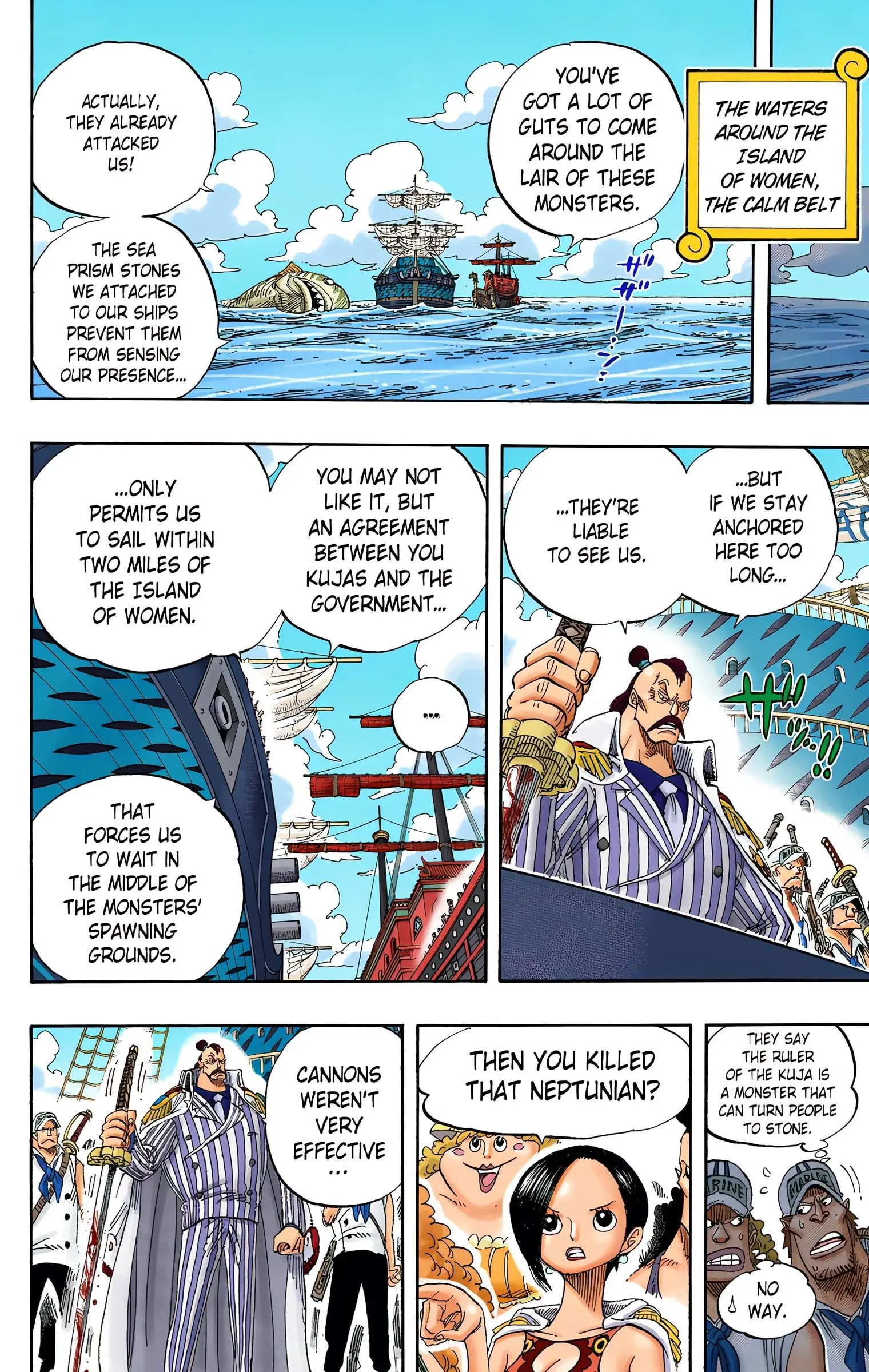 One Piece Colored, chapter 516, page 8
