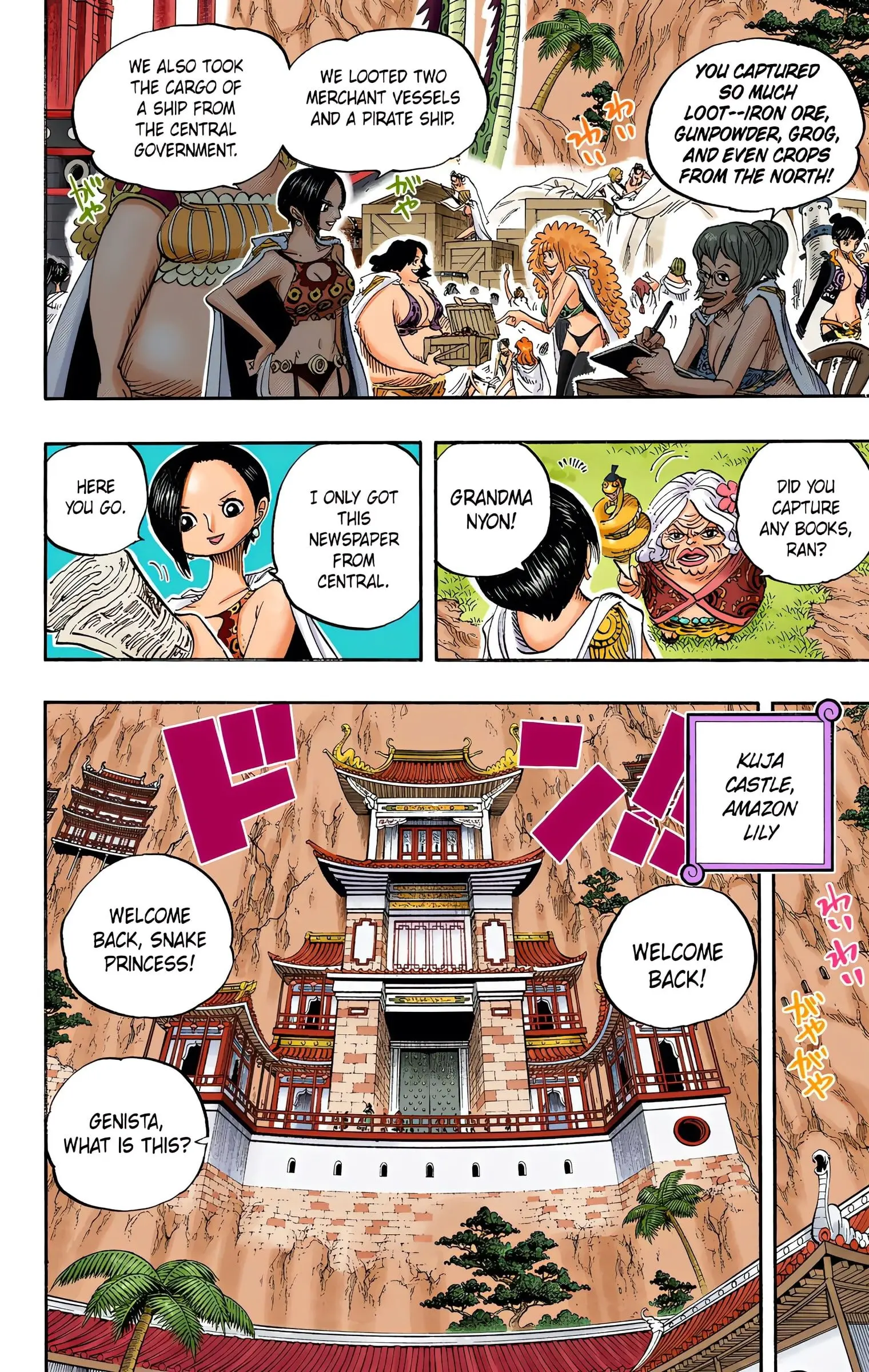 One Piece Colored, chapter 517, page 4