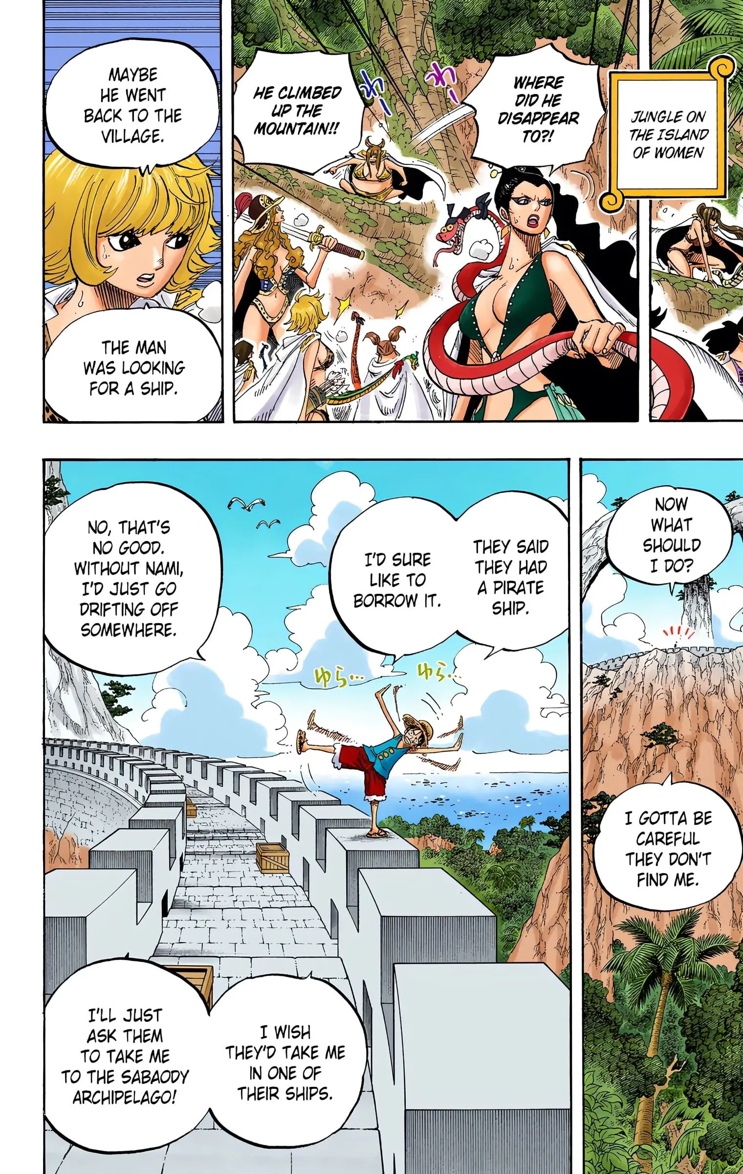 One Piece Colored, chapter 517, page 16